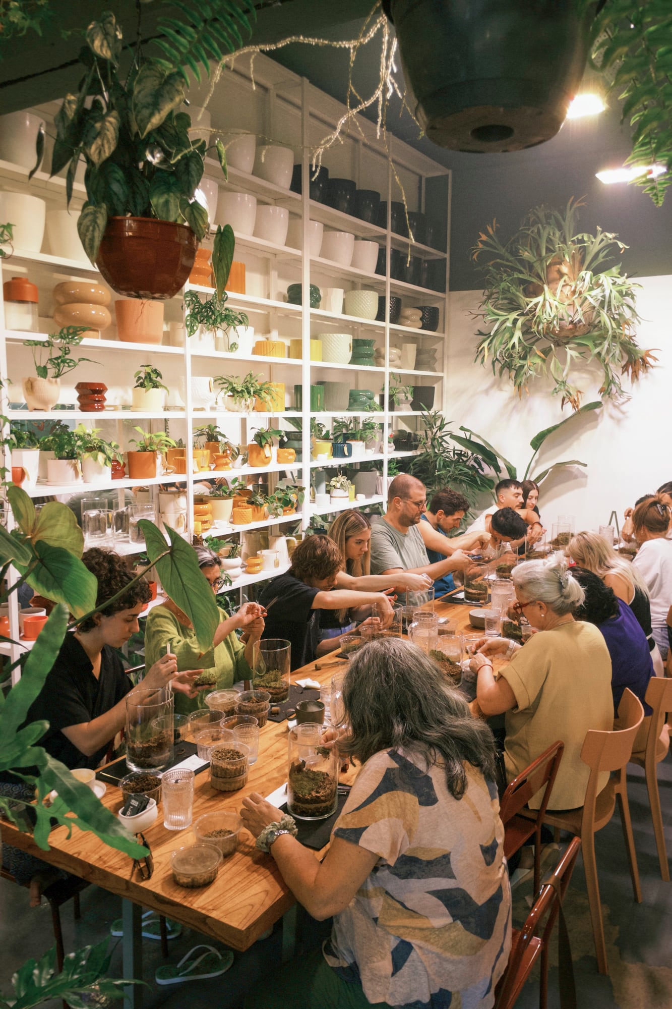 Uno de los talleres realizados en este espacio multifacético