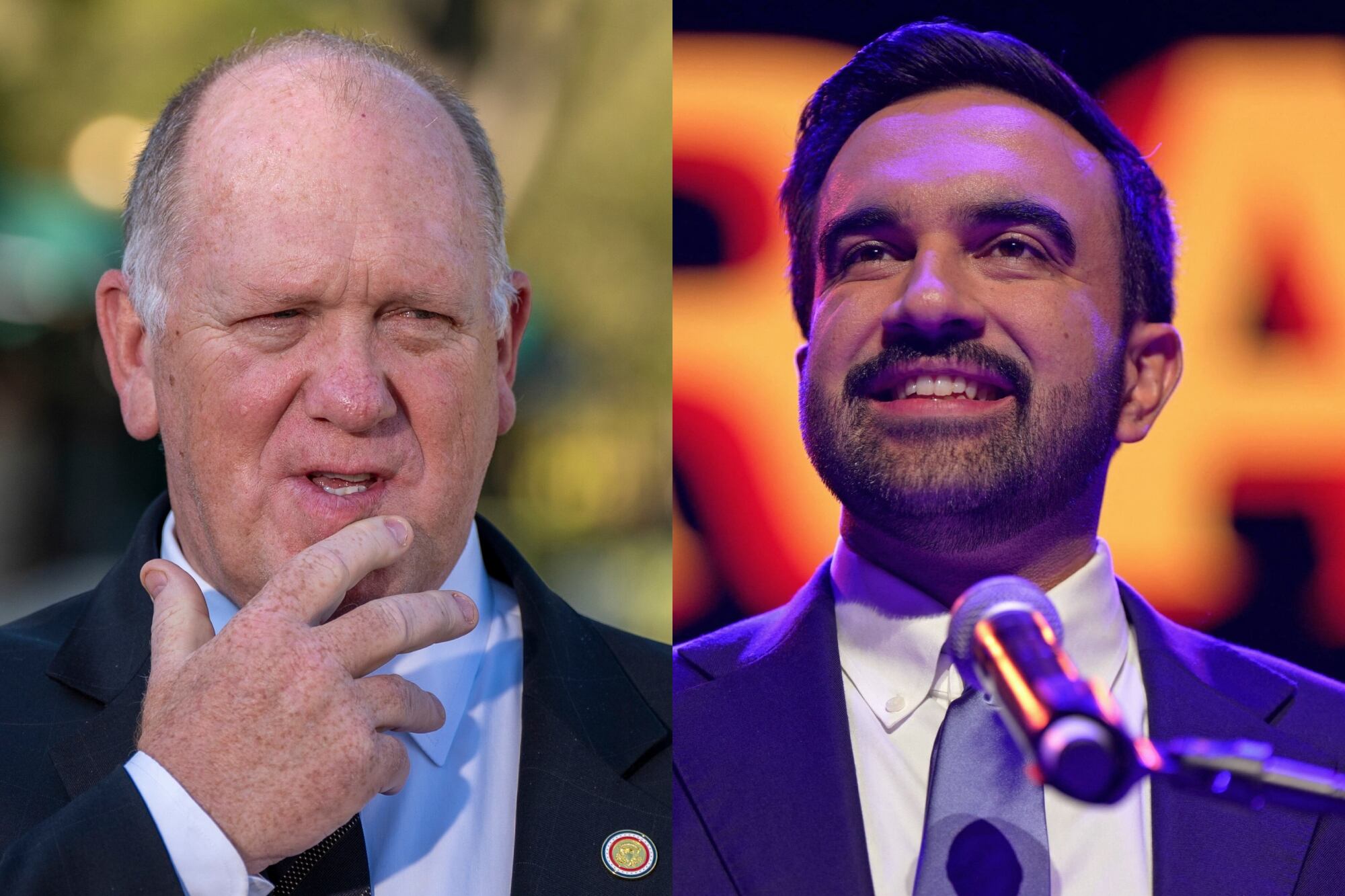 Tras el triunfo de Zohran Mamdani, Tom Homan advirtió que planea intensificar los esfuerzos federales de aplicación de la ley de inmigración en la ciudad de Nueva York