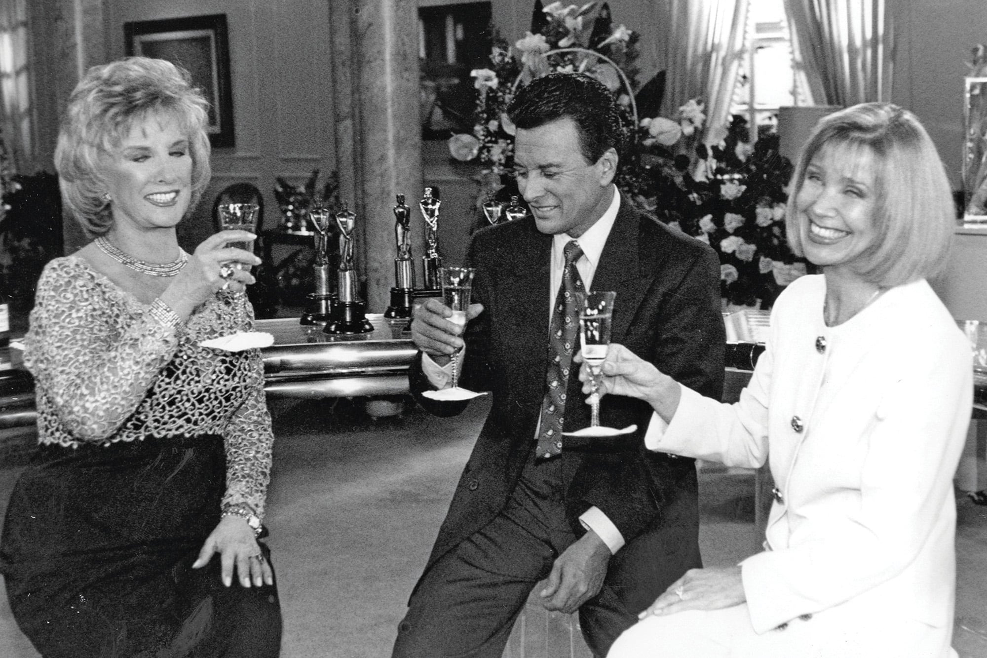Junto a Ramón almorzó con Mirtha Legrand el 3 de abril de 1995. Eran el gobernador y la primera dama de Tucumán
