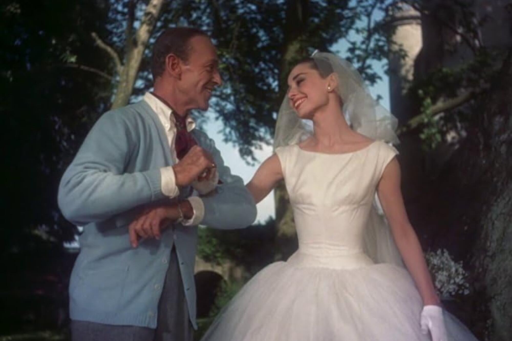 El vestido de Audrey Hepburn en Funny Face (Foto: IMDb)