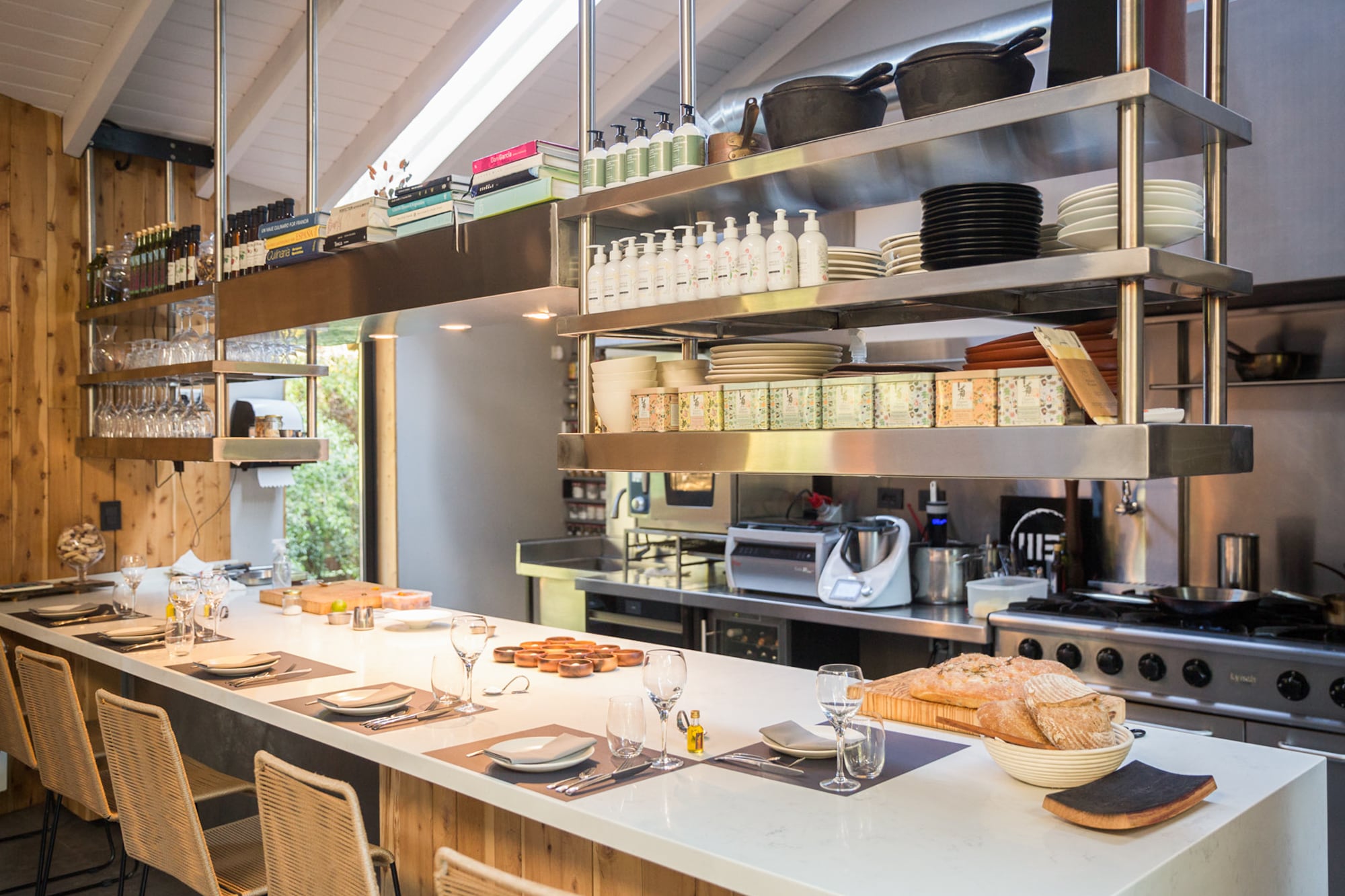 En Quetro se puede comer frente a la cocina