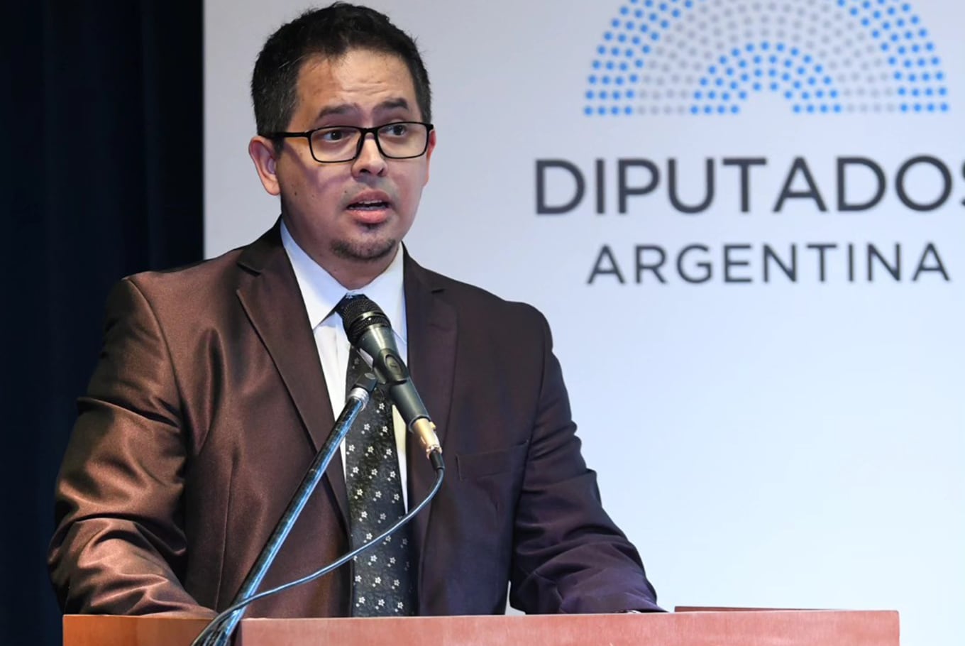 El diputado Santiago Pauli de LLA