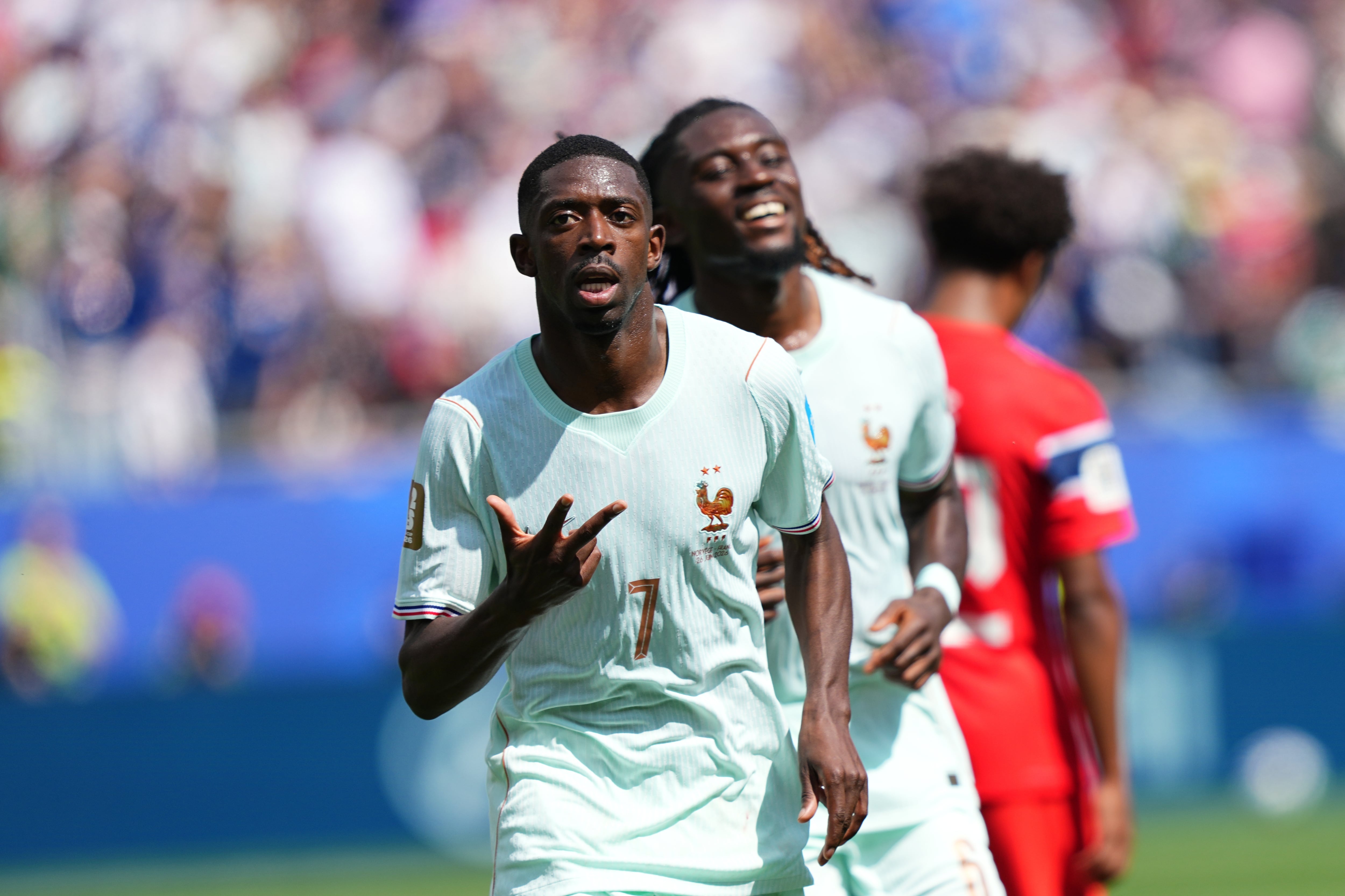 Dembélé dio un recital goleador, Francia pasó por encima a una Noruega B y mete miedo