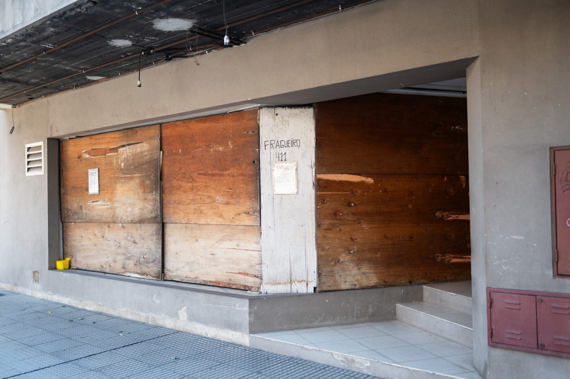 El Sanatorio 15 de Diciembre, en el barrio de Liniers, solo se usa hoy para tareas administrativas