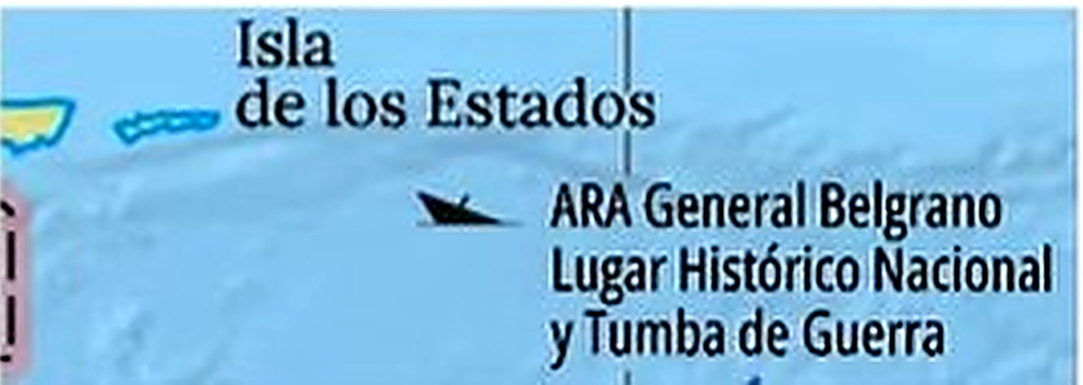 Identificación del lugar donde fue hundido el 2 de mayo de 1982 el Crucero General Belgrani