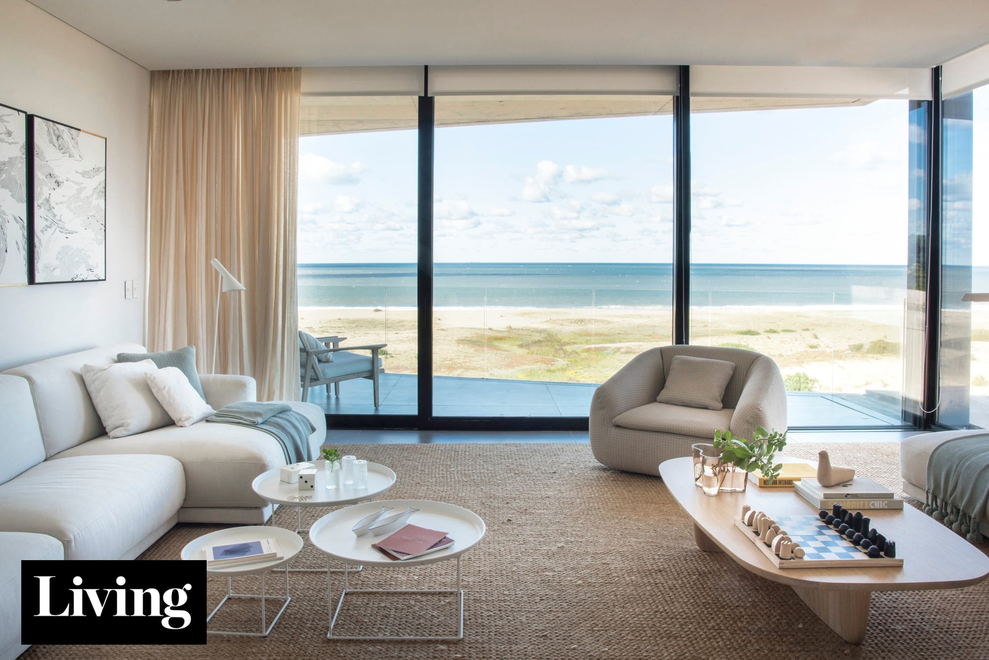 Entre el cielo y el mar, un refugio esteño soñado para las vacaciones