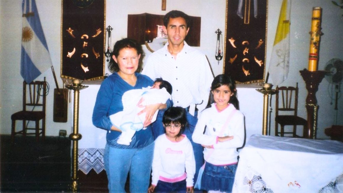 Los hijos y la pareja en el bautismo del menor