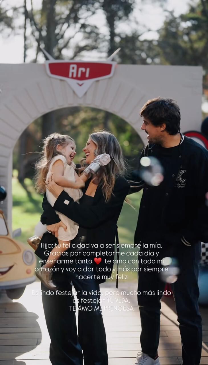 La tierna dedicatoria de Stephanie Demner a su hija Arianna (Foto: Instagram @stephaniedemner)