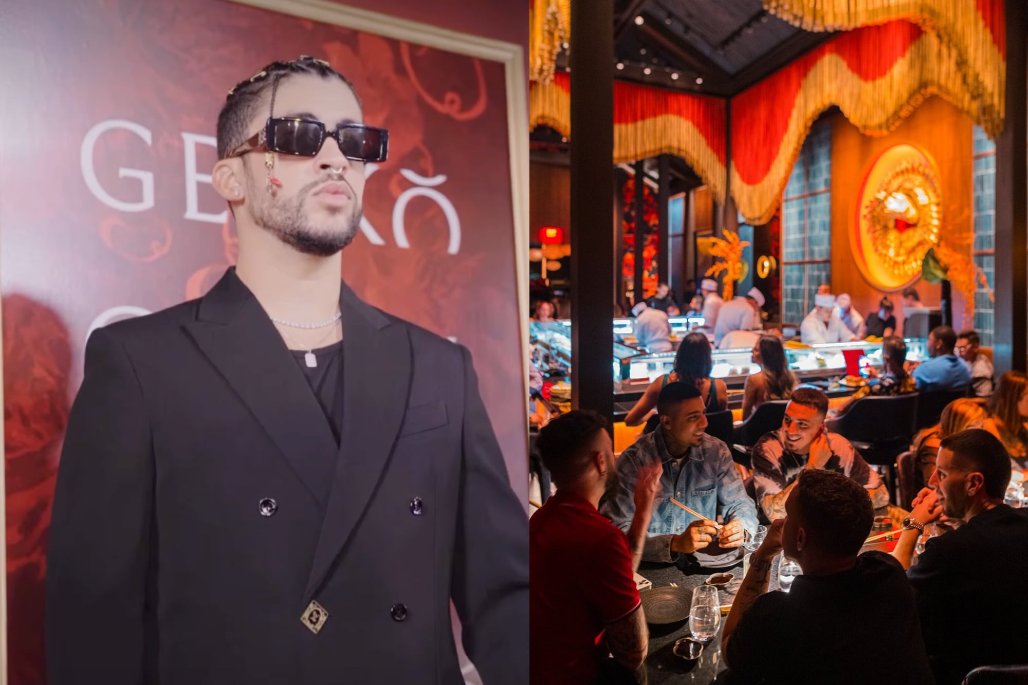 Fue al restaurante de Bad Bunny en Miami y contó qué comió por US$164