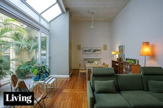 "Nos gusta el ambiente sereno; preferimos que no se note que es una casa de escenógrafos"