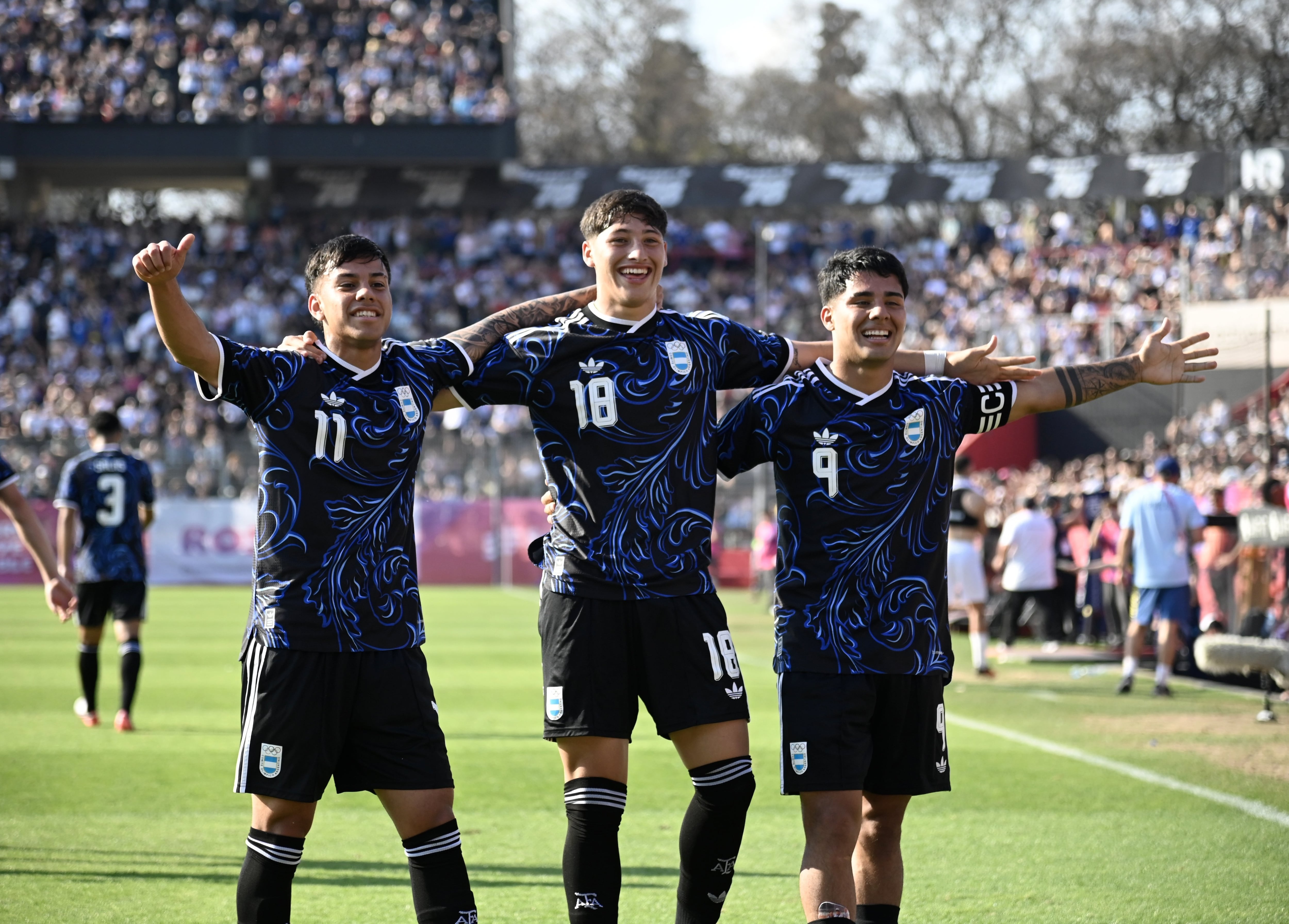 La selección argentina Sub 19 de fútbol masculino derrotó a Uruguay en la fecha 2