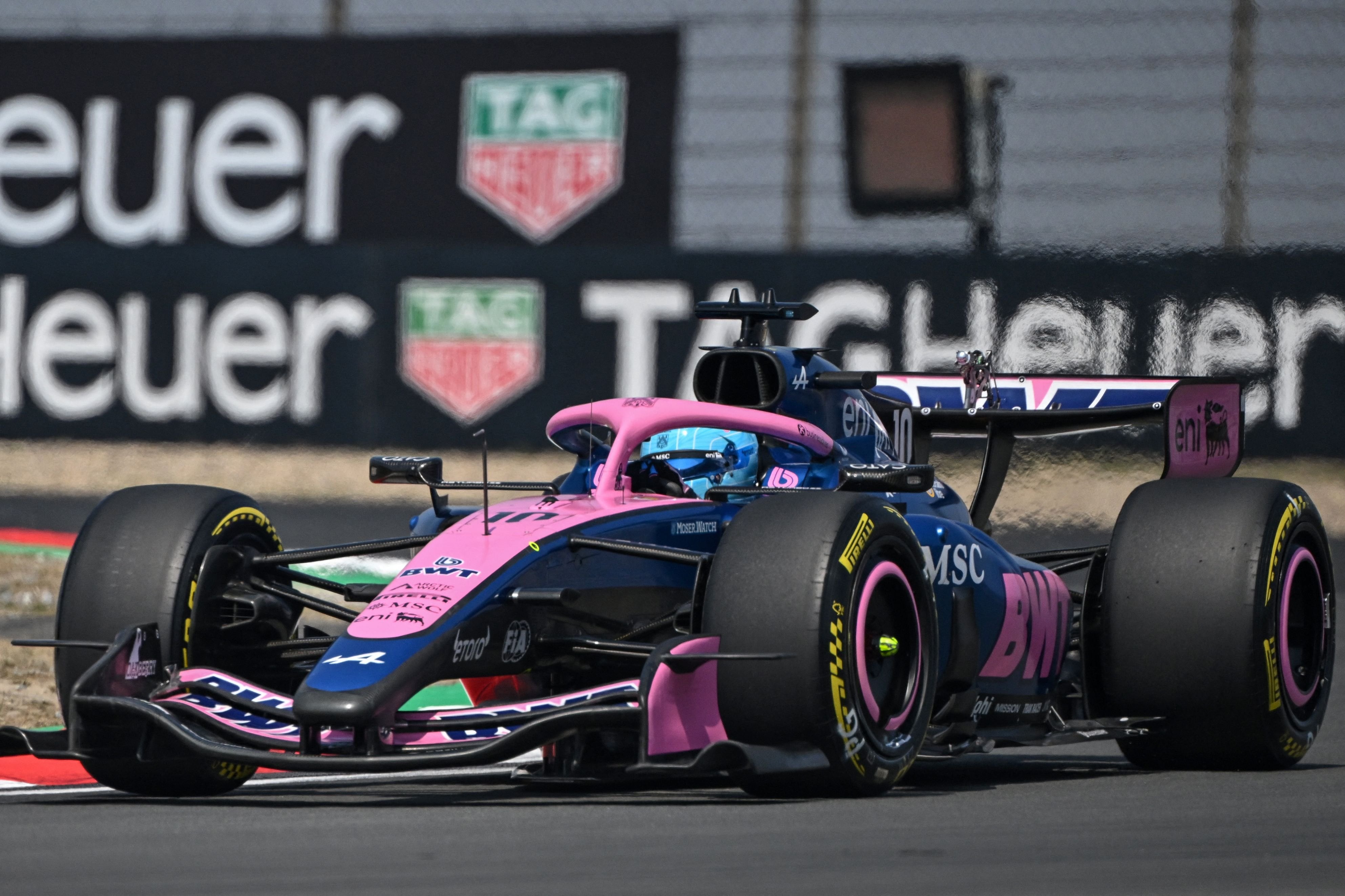 Pierre Gasly está entre los primeros diez al cabo de la mitad inicial del entrenamiento en Shanghái; el francés de Alpine viene de obtener un punto en Melbourne.