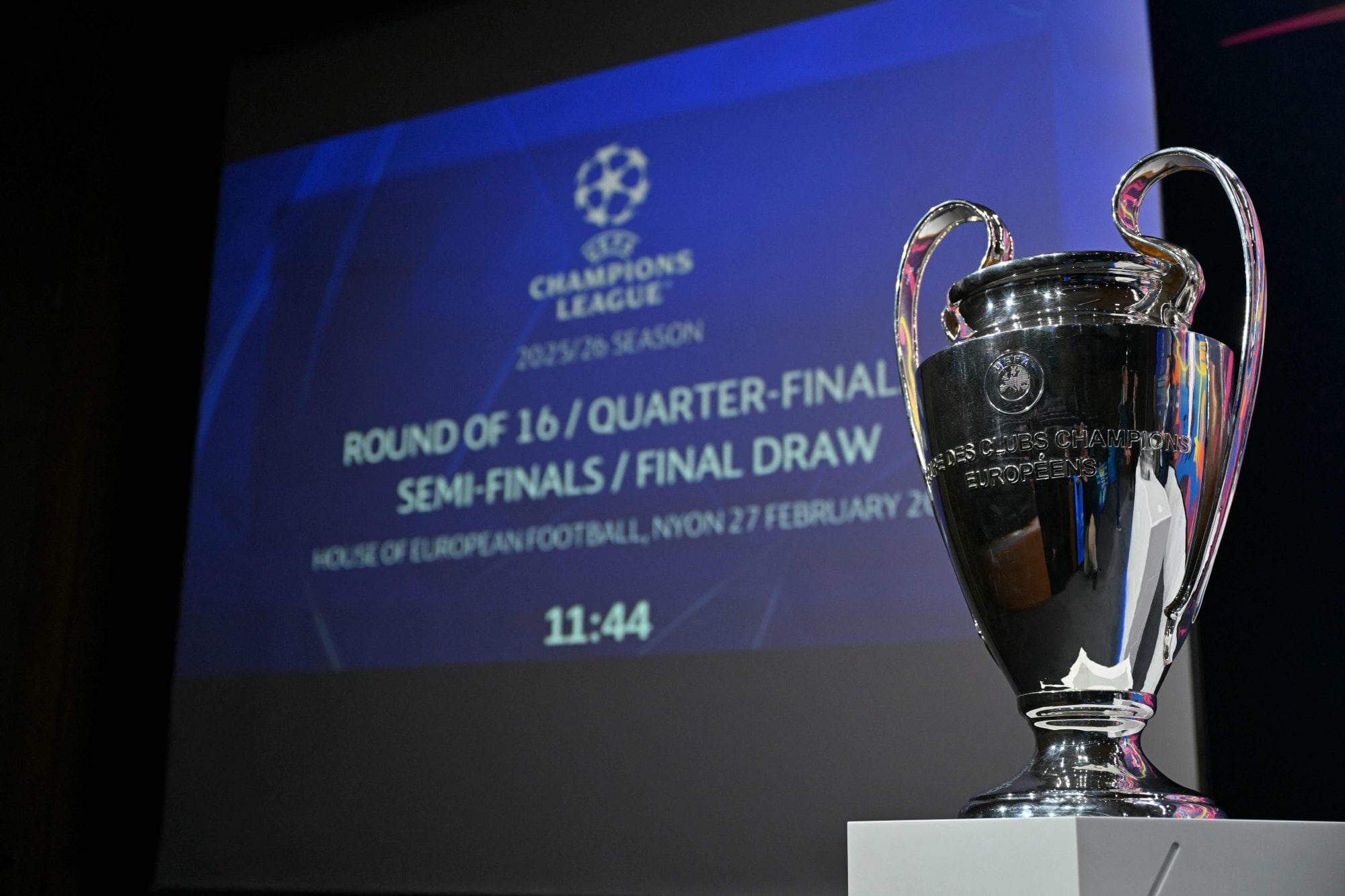 Sorteo Champions League: cómo quedaron los octavos de final