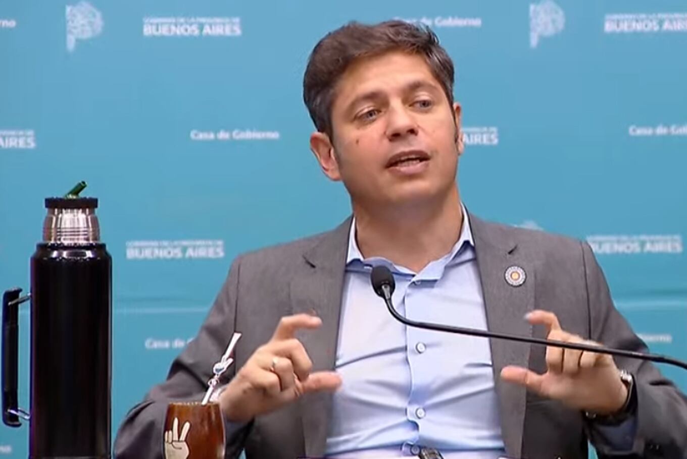 No se vieron gobernadores, como Axel Kicillof, ni intendentes del conurbano en el respaldo a Cristina Kirchner que se realizó en el Instituto Patria, tras la condena de la Cámara de Casación