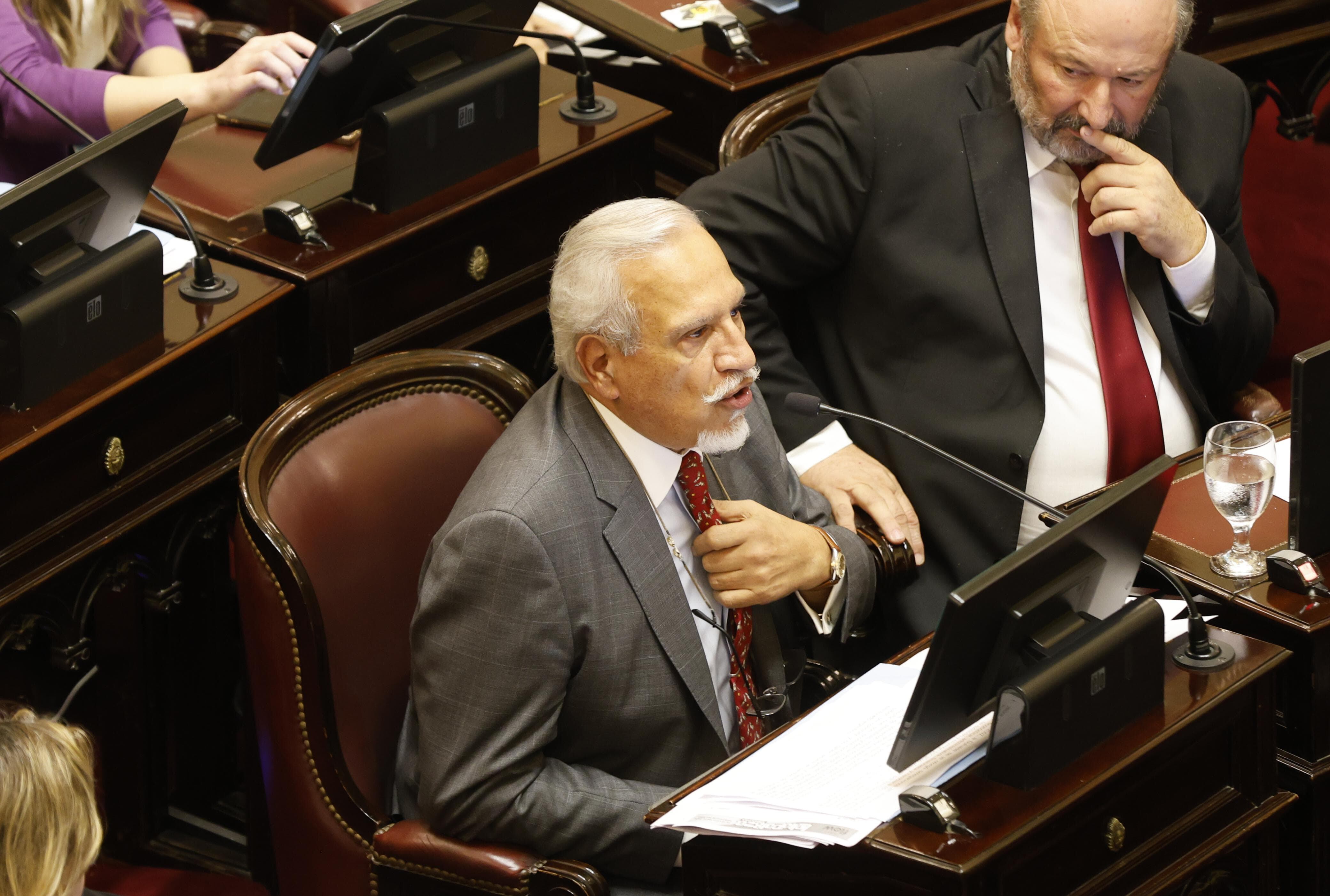 El senador Juan Carlos Romero, por Salta