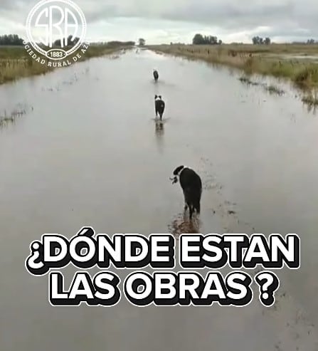 Hace unas semanas un posteo con críticas sobre la situación de los caminos