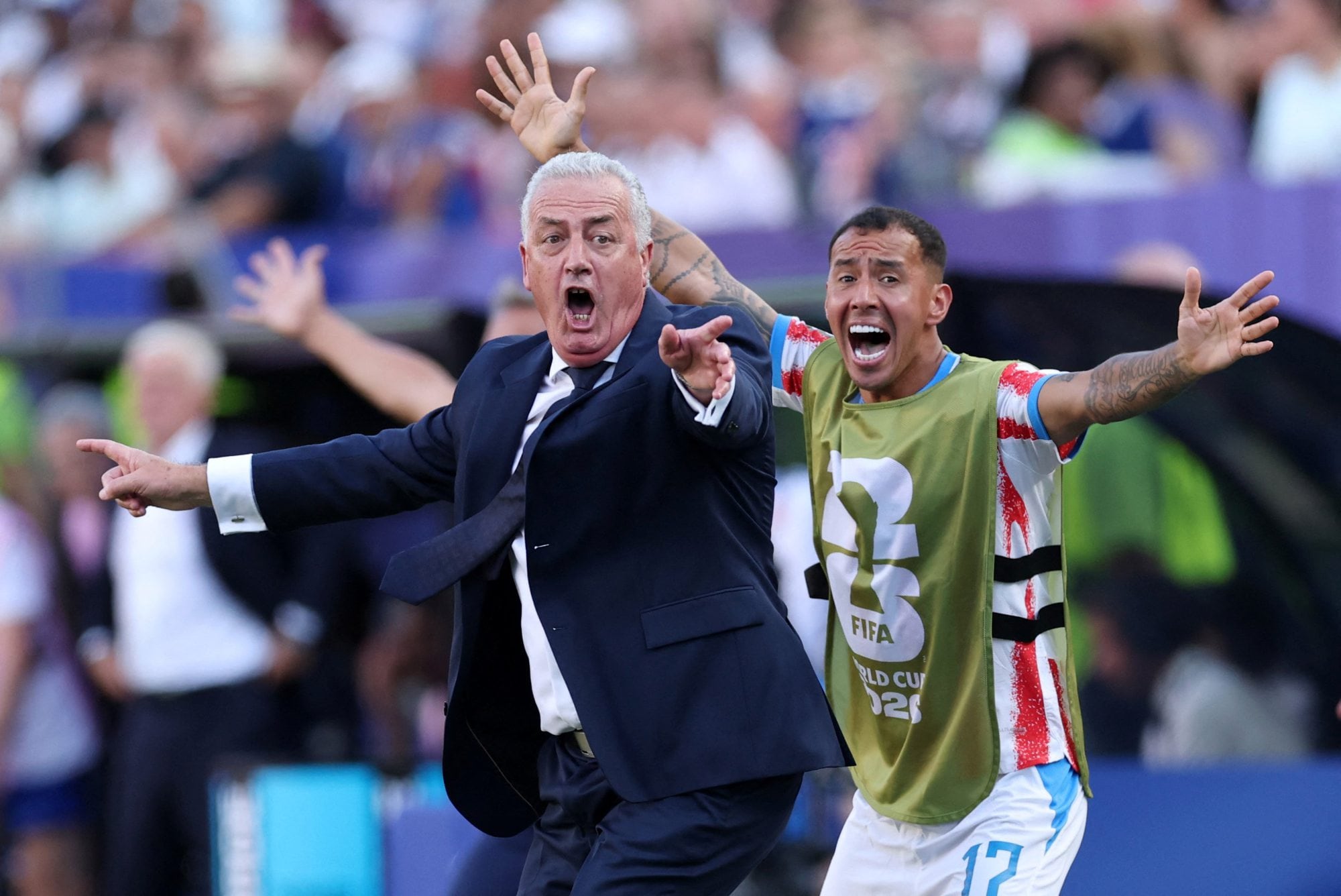 La intensidad con que Alfaro vivió el octavo de final frente a los franceses; Alejandro Romero Gamarra, ex jugador de Huracán.