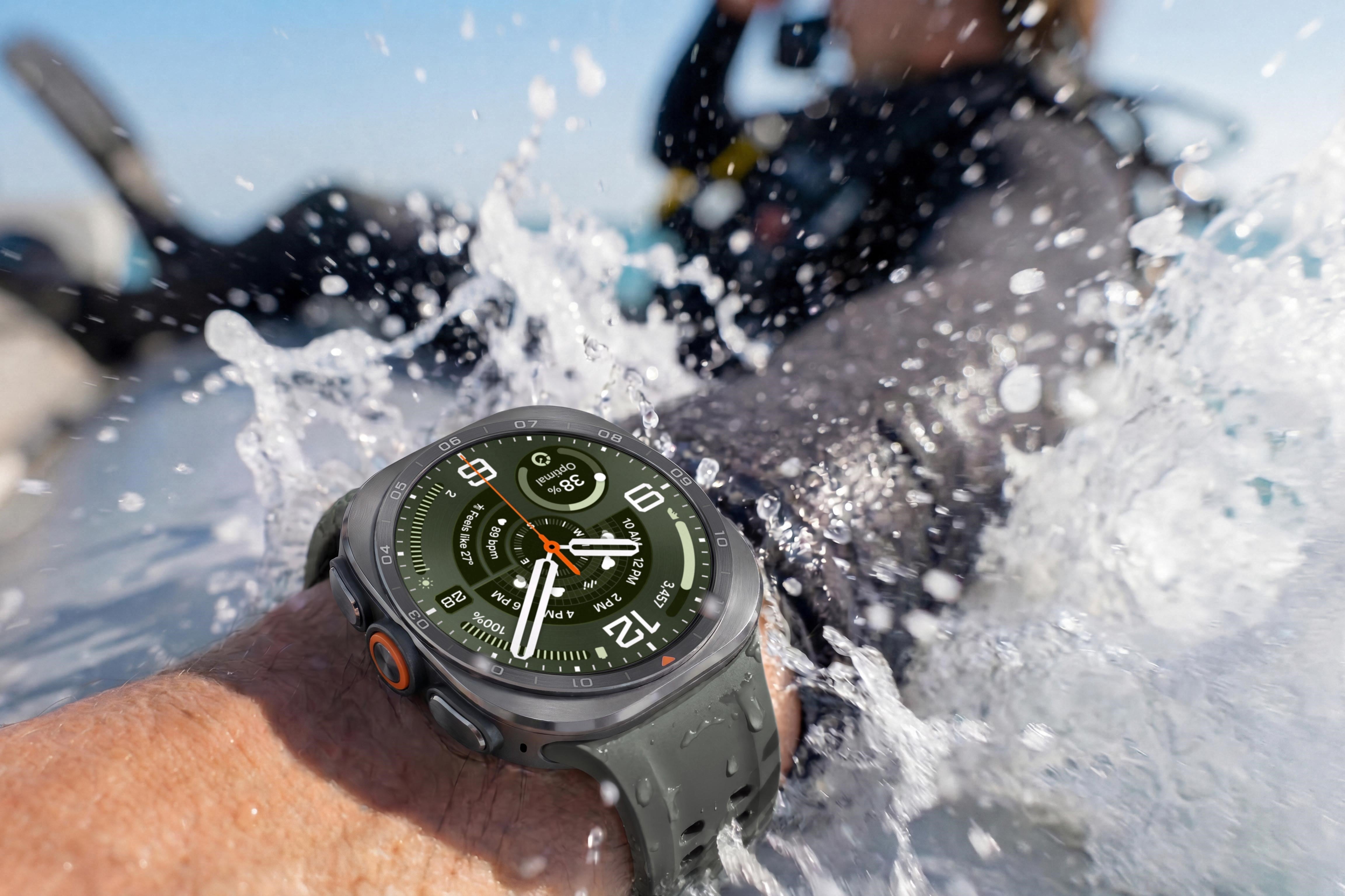 El Galaxy Watch Ultra2 es la segunda iteración del reloj orientado a deportes extremos de Samsung
