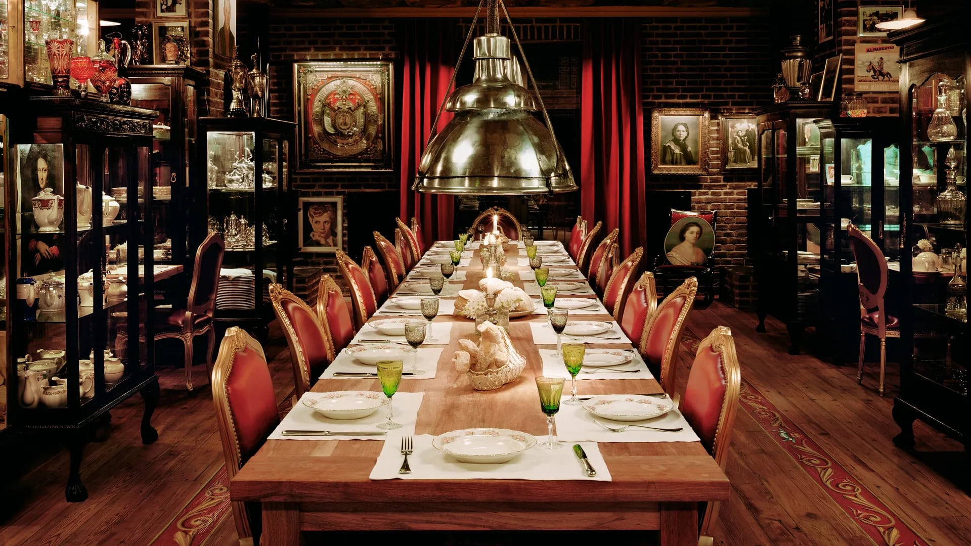 Salón de El Mercado, en el Faena Hotel