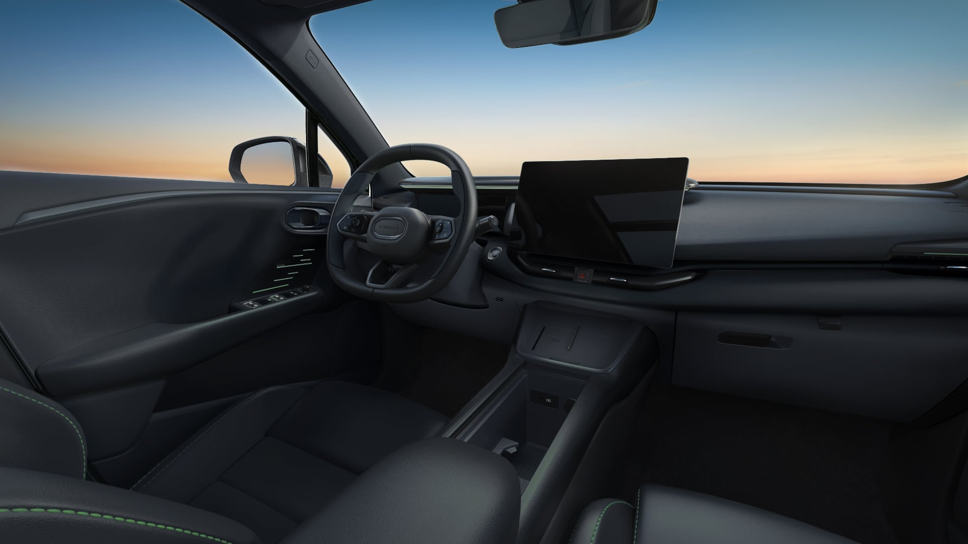 En el interior aparecen una pantalla multimedia de 14,6″ e instrumental digital de 10,2″