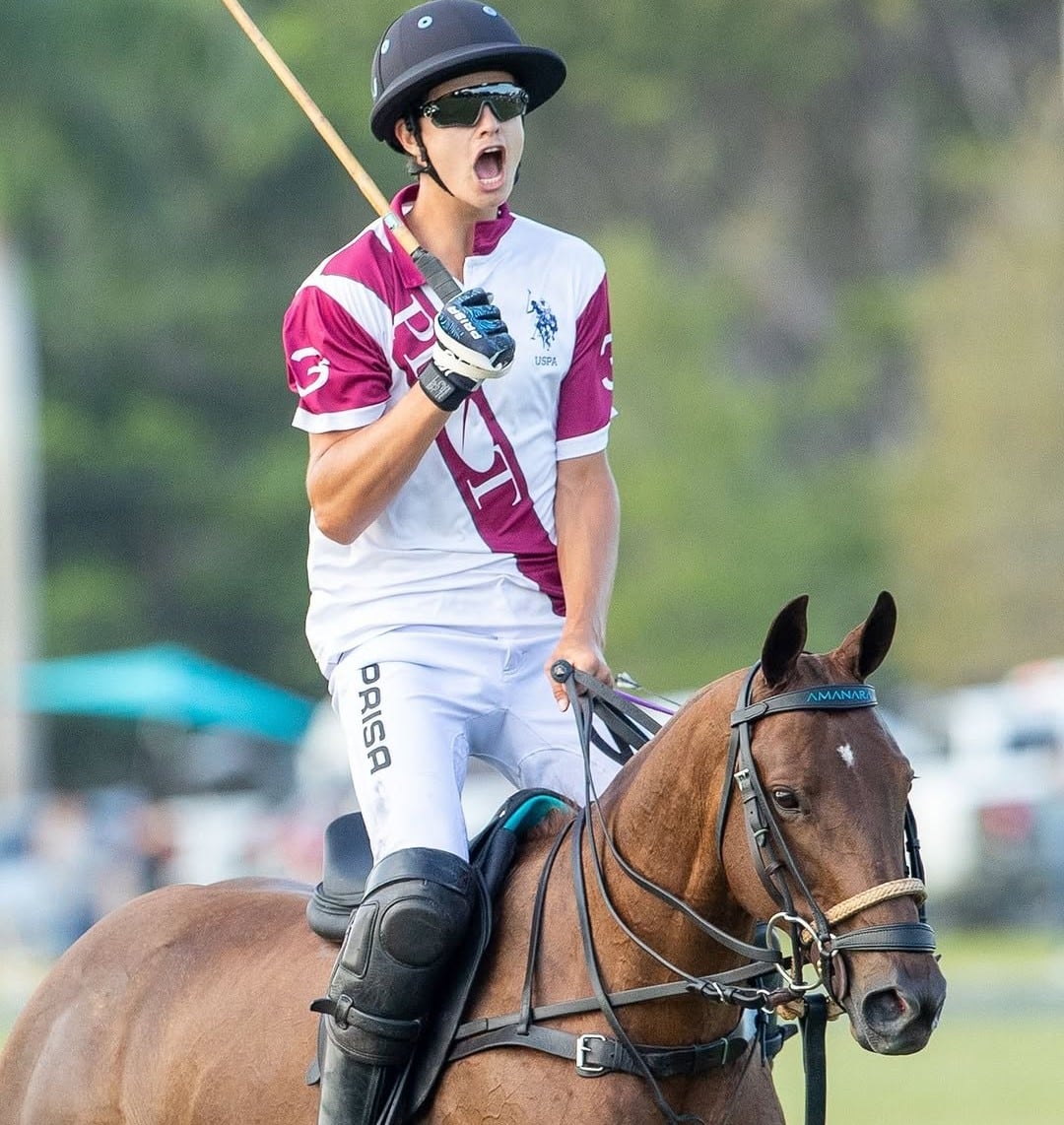 El festejo de Lorenzo Chavanne, que tuvo una destacada tarea en Pilot