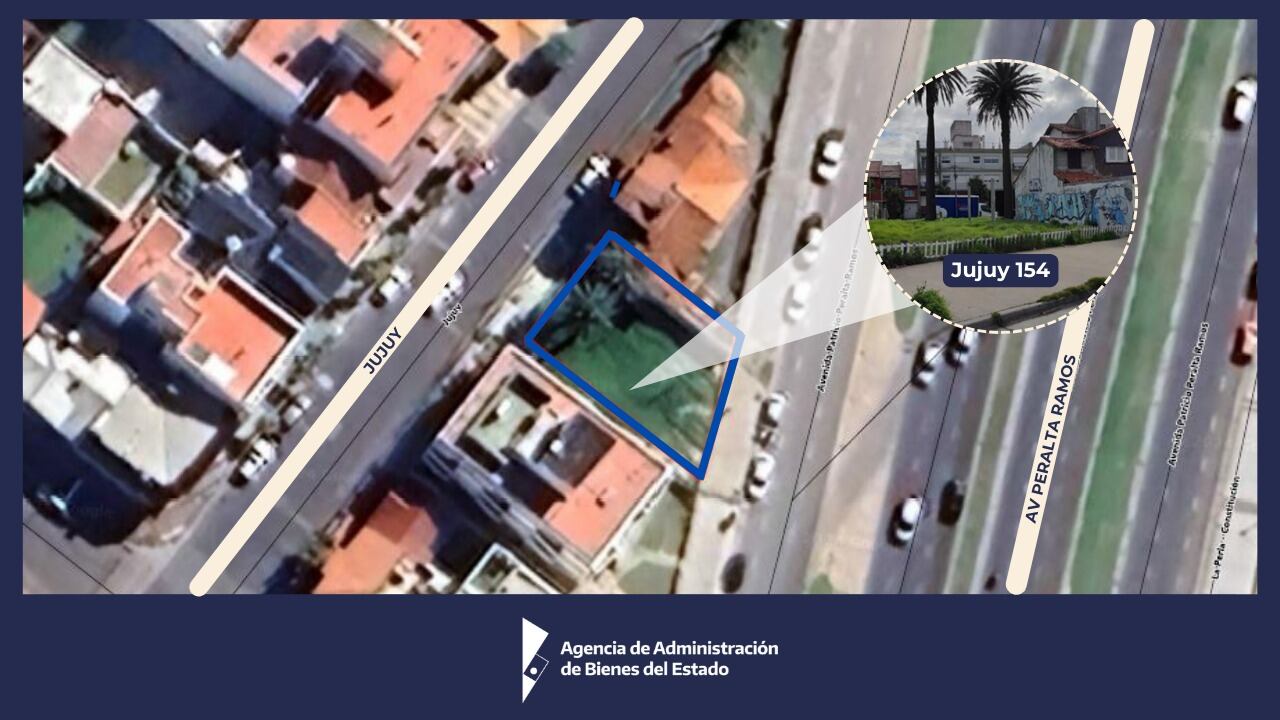 El miércoles 11 de marzo a las 14.00 se subastará un terreno baldío, de 258,31m2, en Mar del Plata