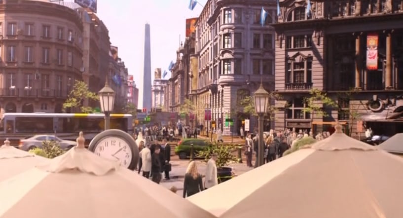 Representación de Buenos Aires en Dexter (Foto: Reddit)