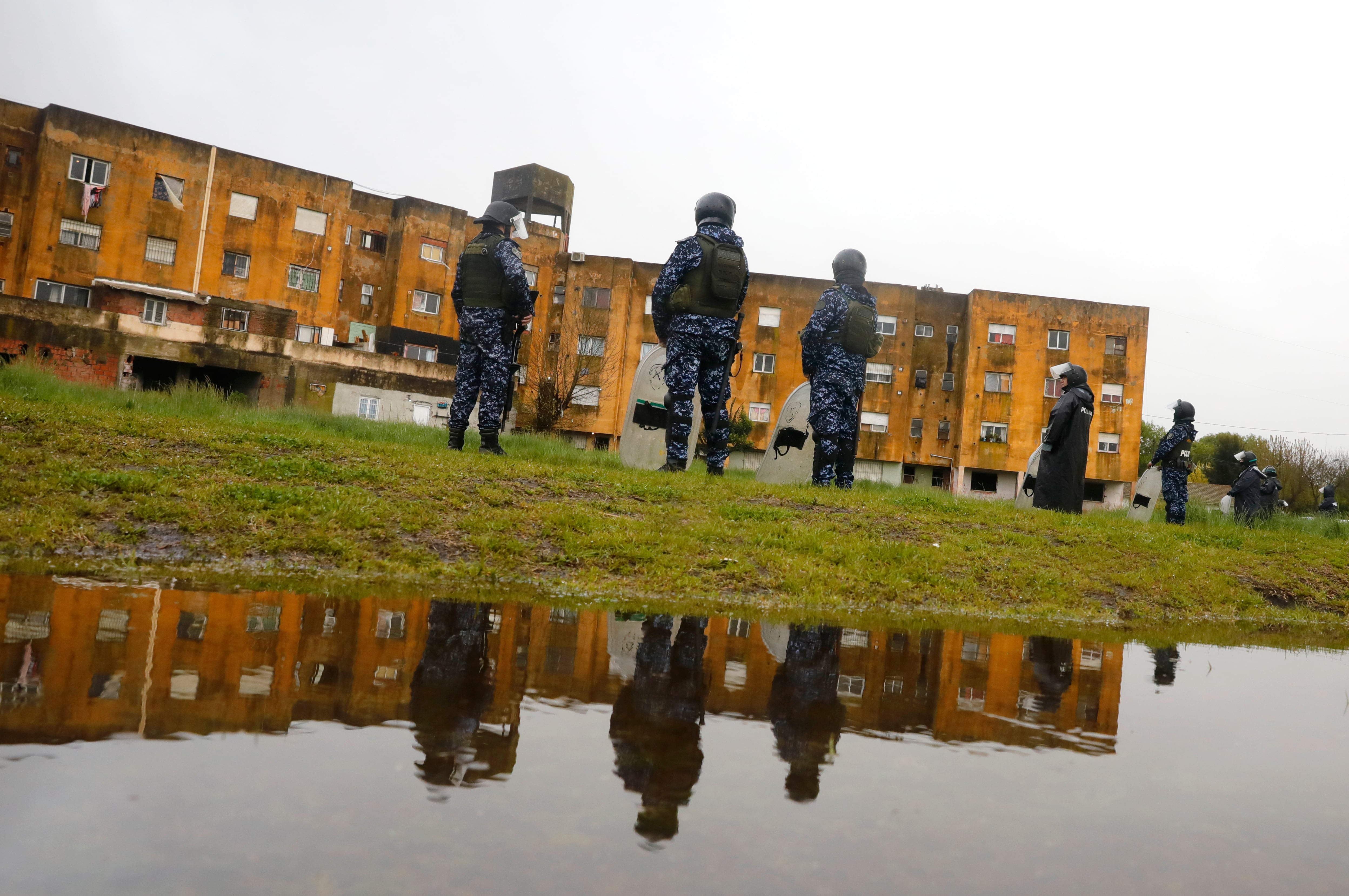 Fuerte despliegue de unidades policiales en Mar del Plata