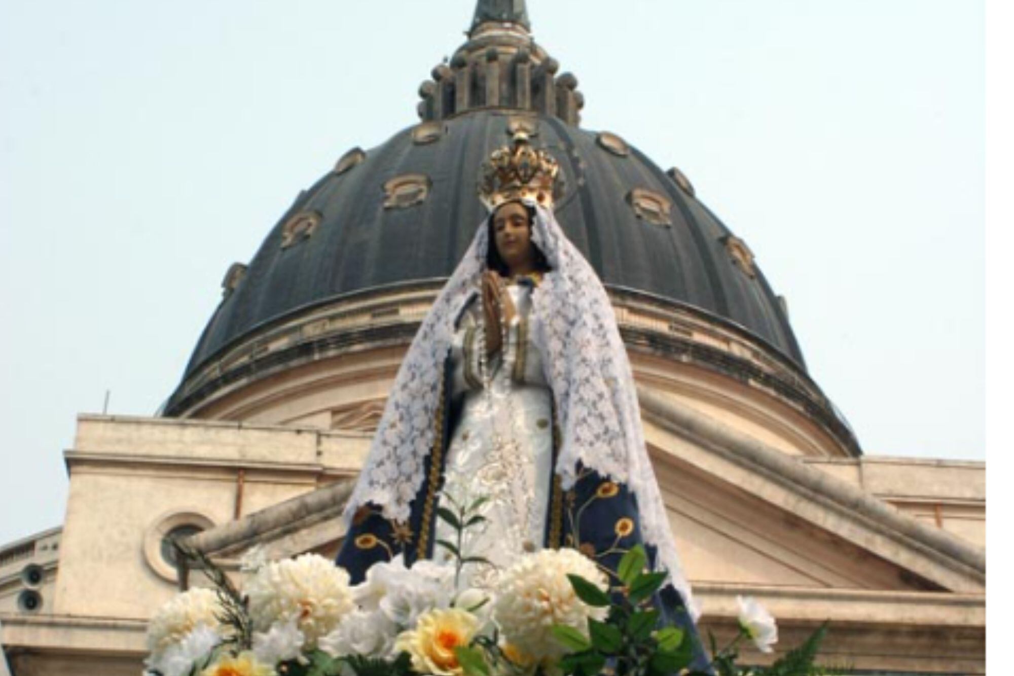 Así es la imagen de la Virgen de Itatí