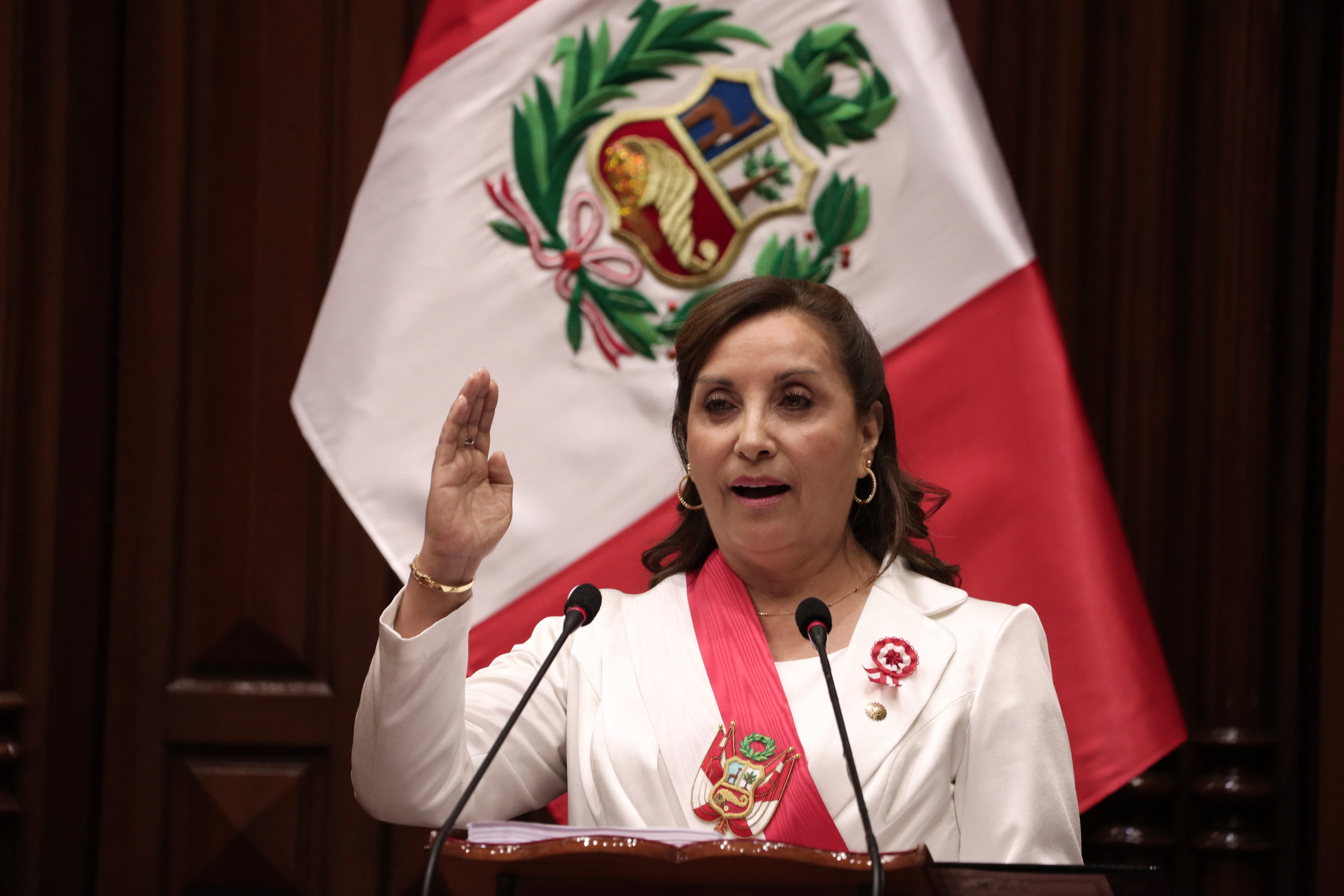 El Congreso de Perú aprobó la convocatoria de juicio político para la destitución de Dina Boluarte