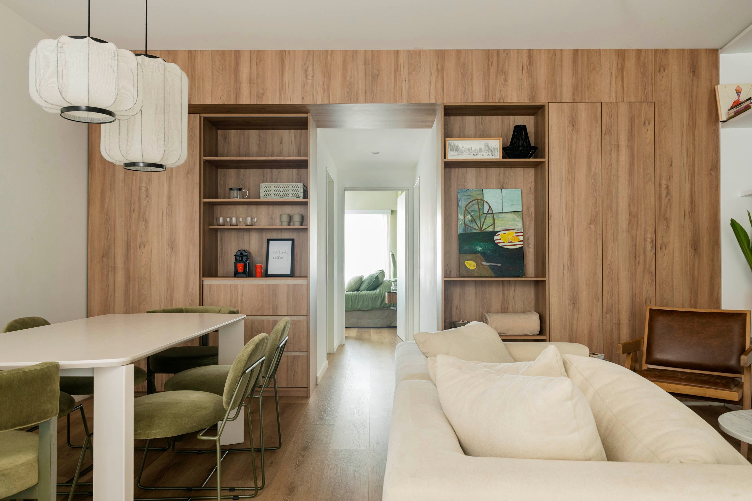 LIVING depto calle Junín Arq. Sara Plazibat