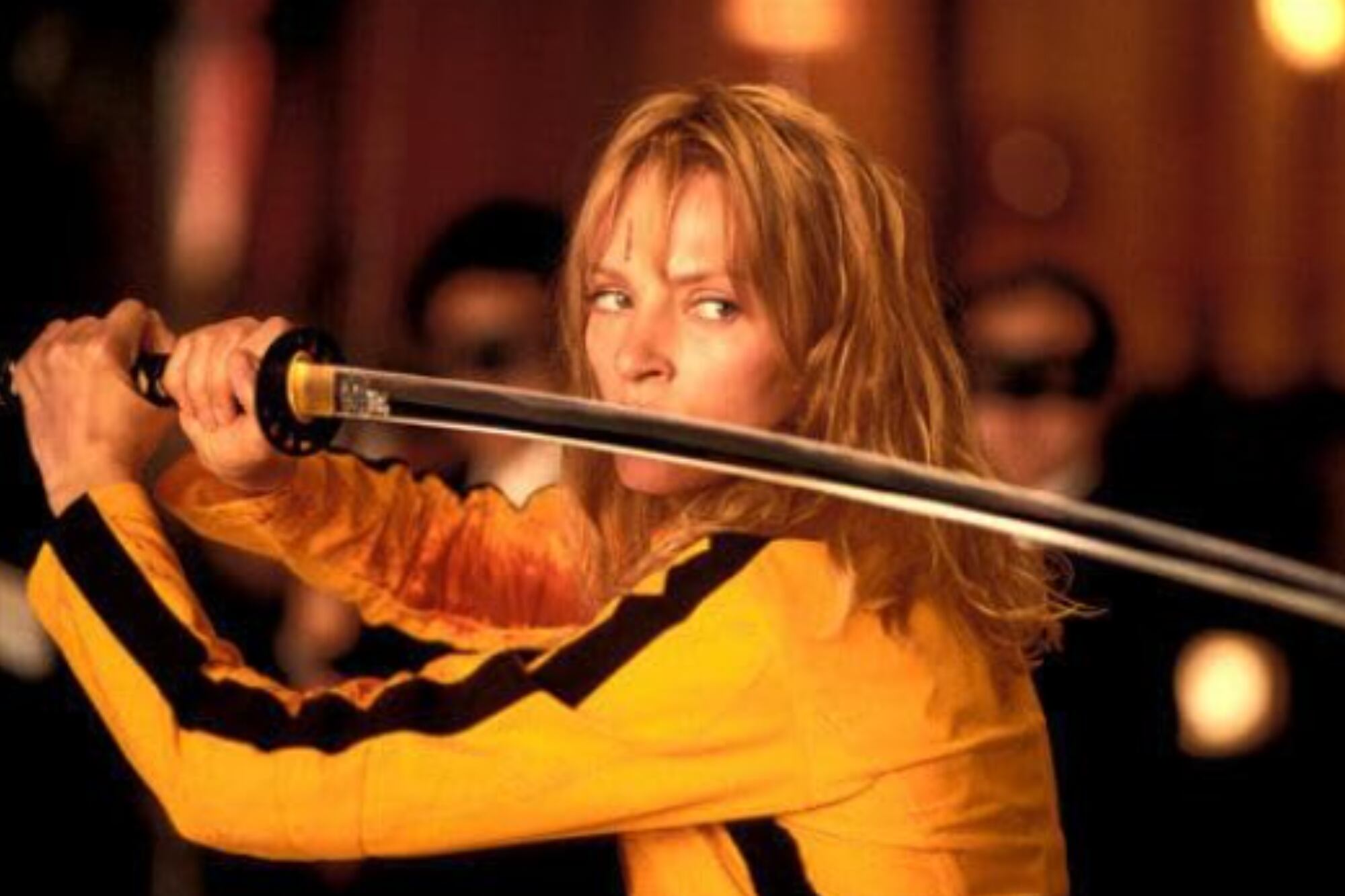 Por pedido de Tarantino, Uma Thurman y el resto del elenco de Kill Bill tuvieron que entrenarse en artes marciales (Foto: IMDb)