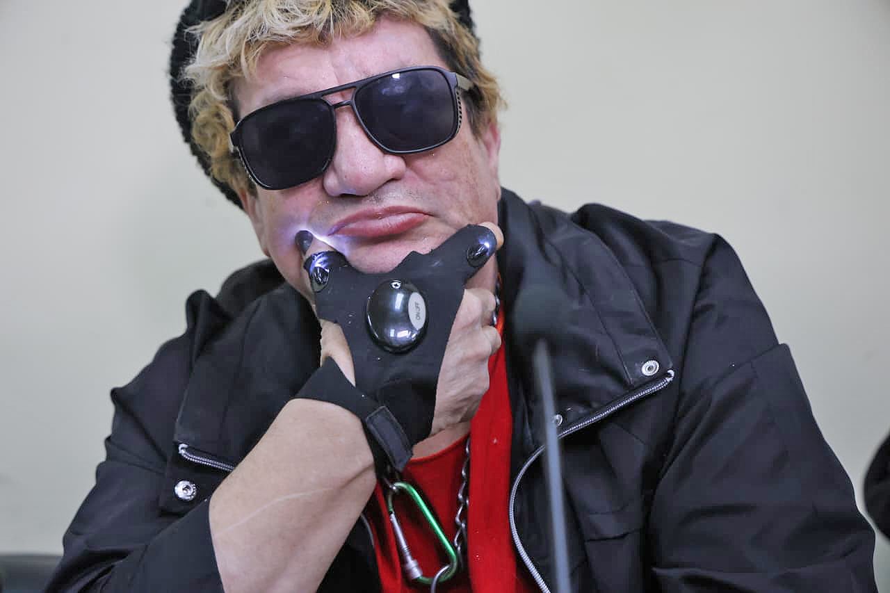 El Pity, durante una de las audiencias del juicio