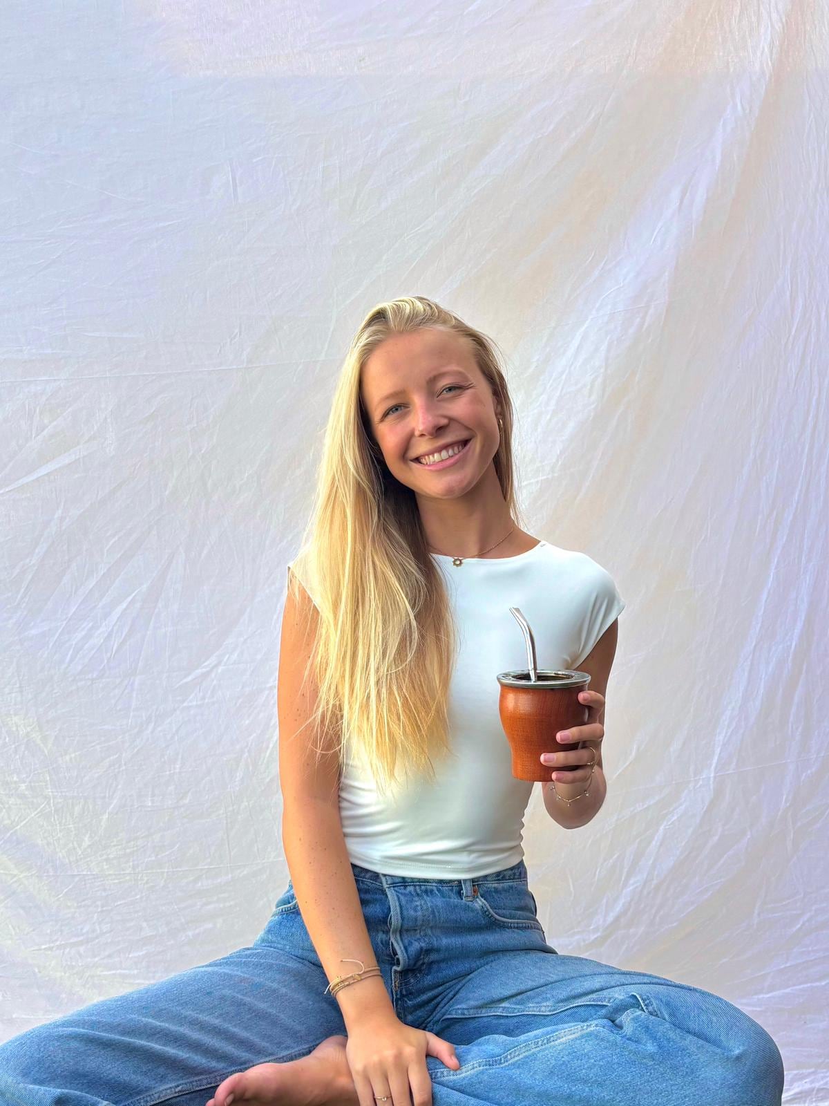 Lili utiliza las redes sociales para contar su vida entre Bélgica y Argentina (Foto: Gentileza Aurélie Meunier)