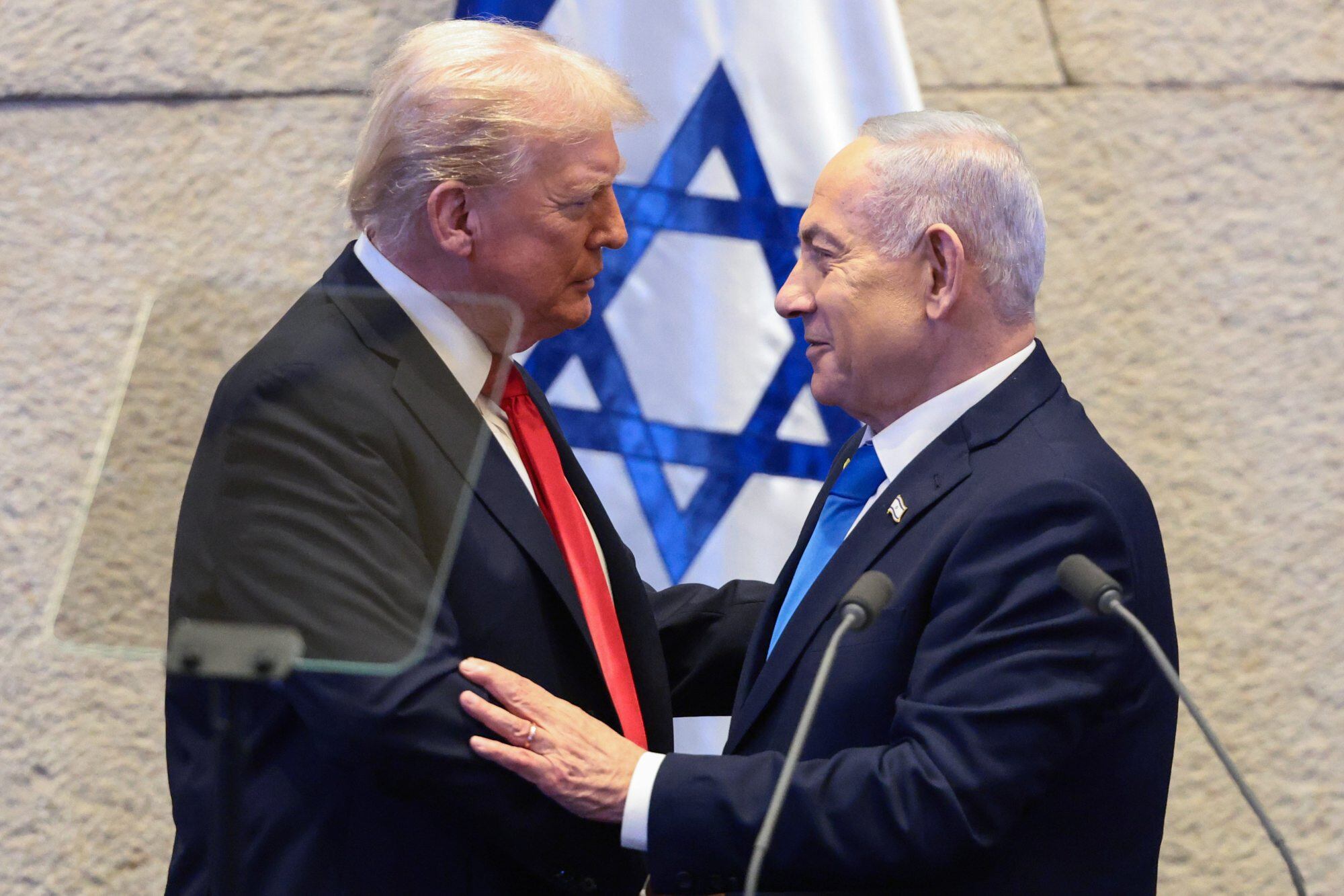 Trump y Netanyahu.