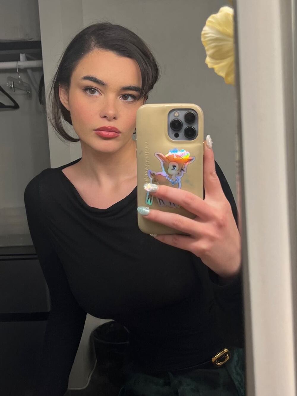 Una de las fotografías que compartió la actriz en sus redes sociales