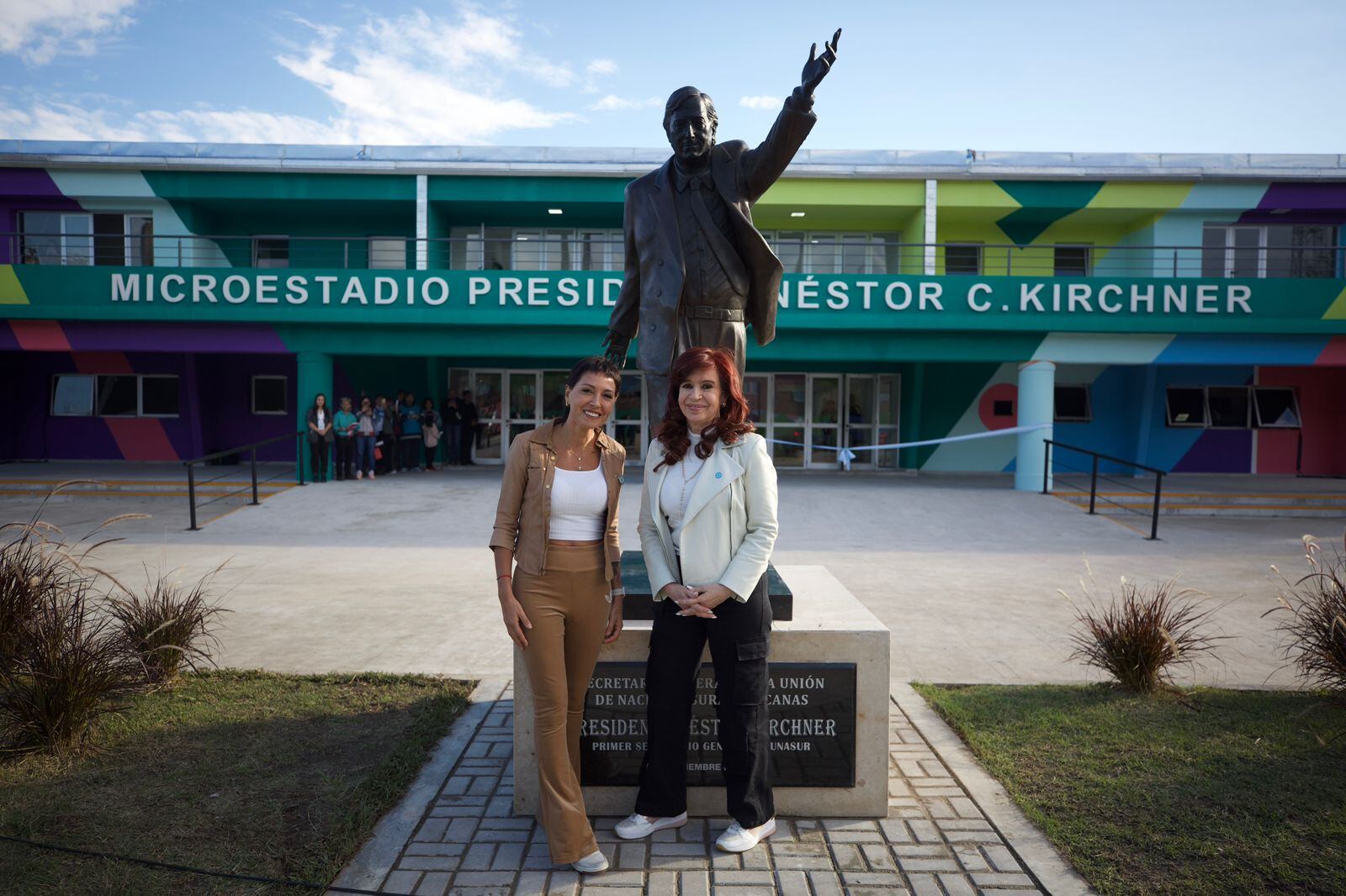 La intendenta de Quilmes, Mayra Mendoza, y la expresidenta Cristina Kirchner