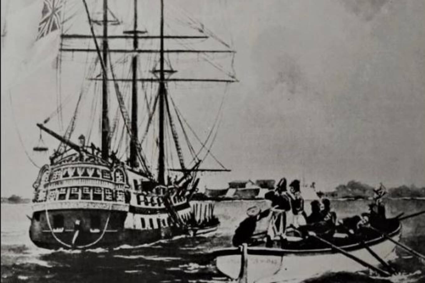 José de San Martín llegó a las costas de Buenos Aires con la fragata británica George Canning, con el pasaje solventado por su amigo escocés James Duff