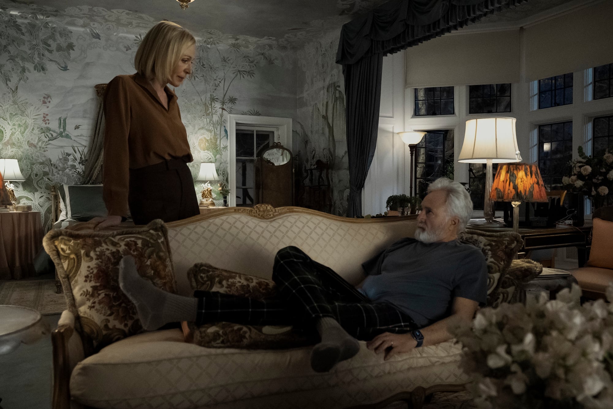 Grace Penn (Allison Janney) y Todd Penn (Bradley Whitford)