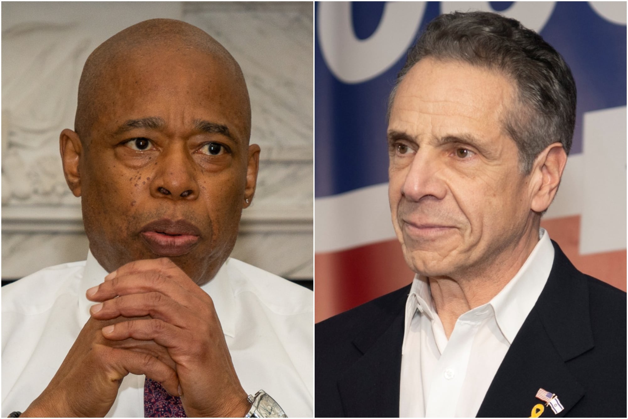 El actual alcalde y el exgobernador se podrían enfrentar por la alcaldía de la ciudad de Nueva York