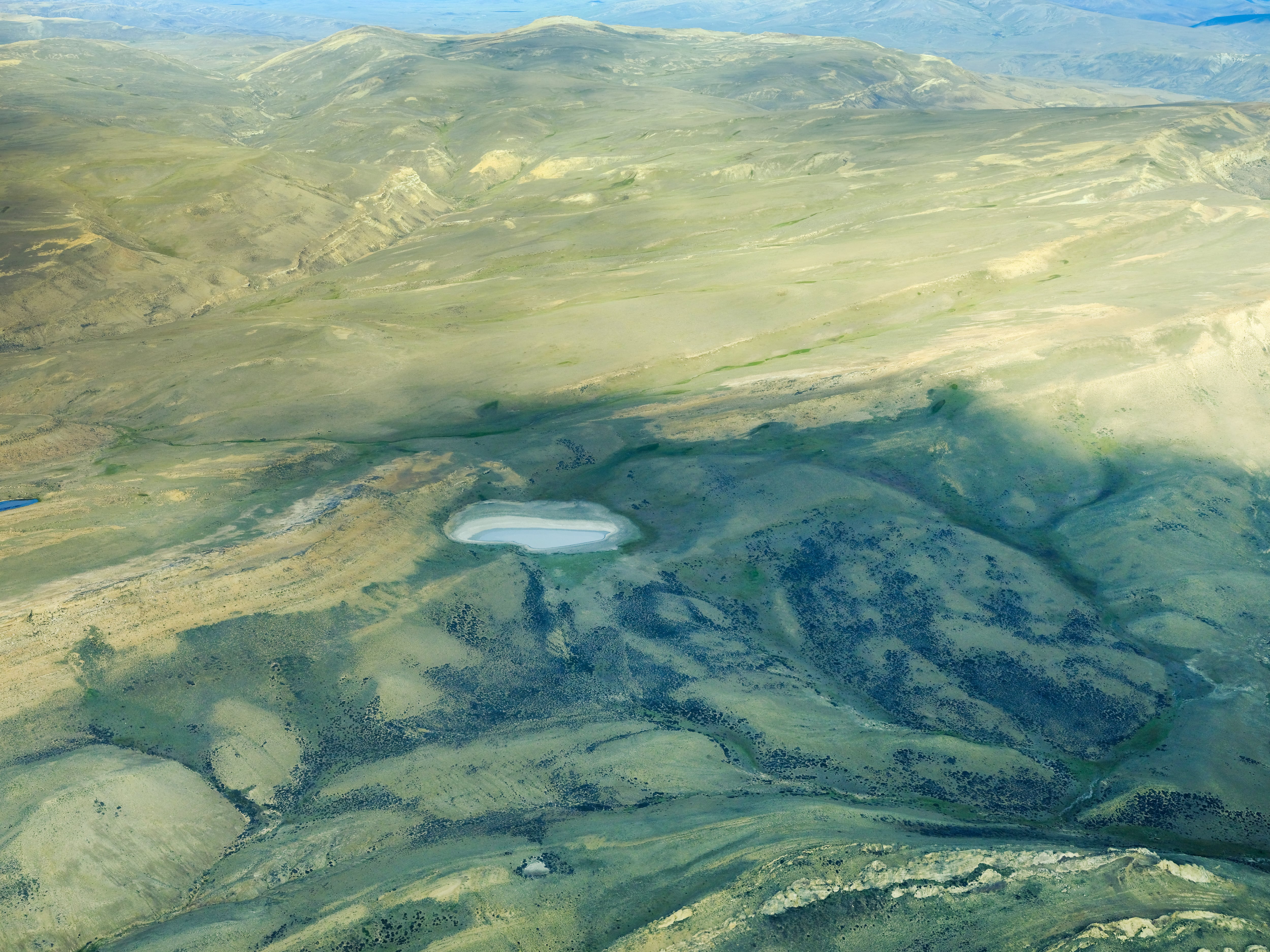 Territorios inaccesibles que se ven desde el aire