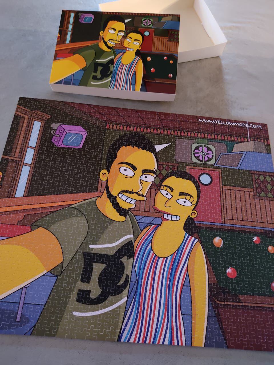 El primer rompecabezas que hizo Alejo y que dio inicio a todo lo que vino después