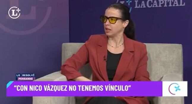Mercedes Funes en su charla con Guido Záffora: