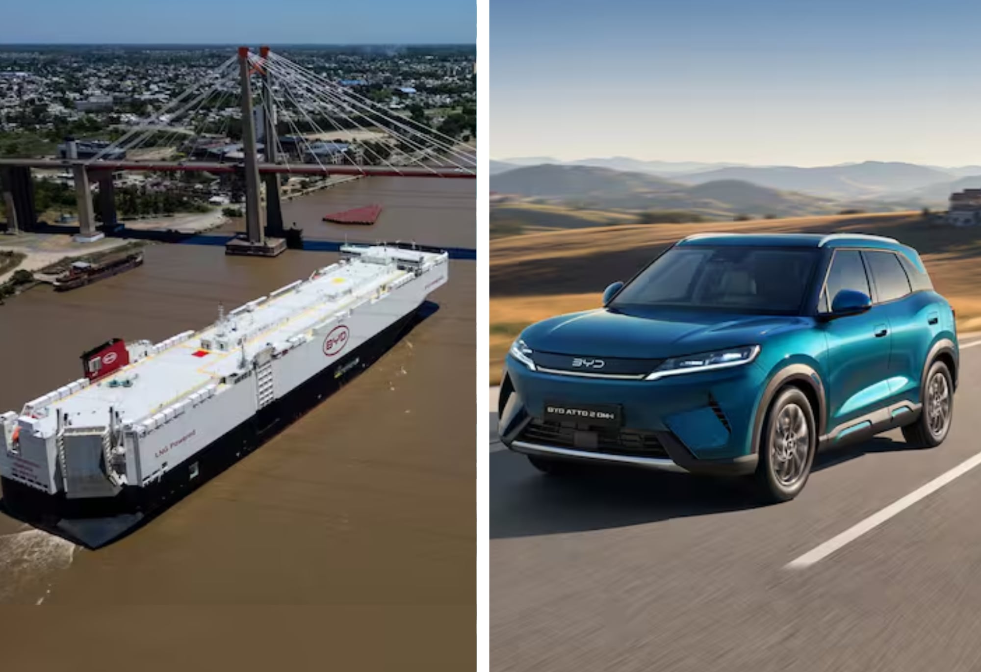 El barco que llegó al país con más de 5000 autos de una misma marca trajo un SUV que promete 1100 km de autonomía