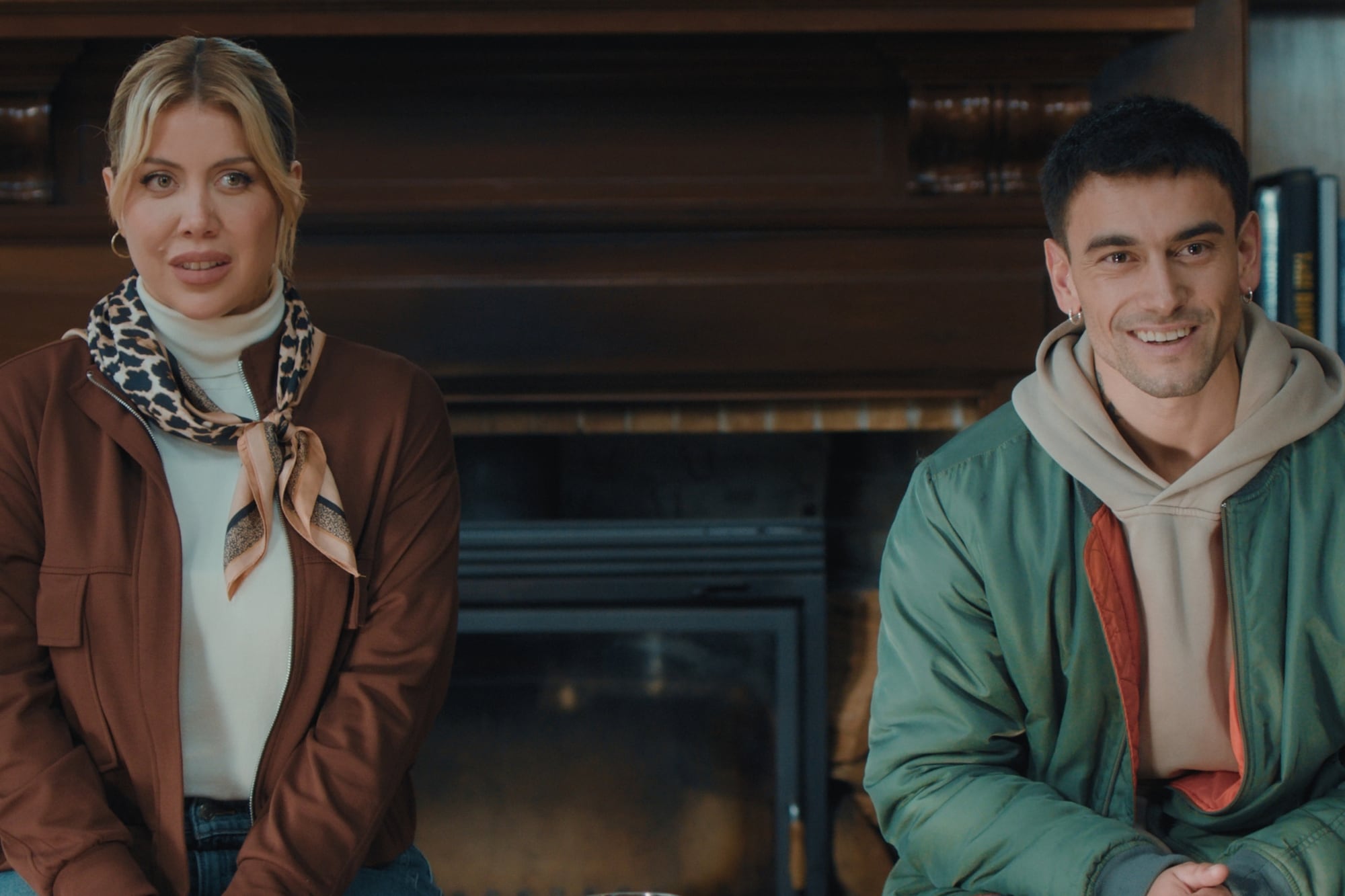 Wanda y Agustín Bernasconi, en el film que se estrena el 22 próximo