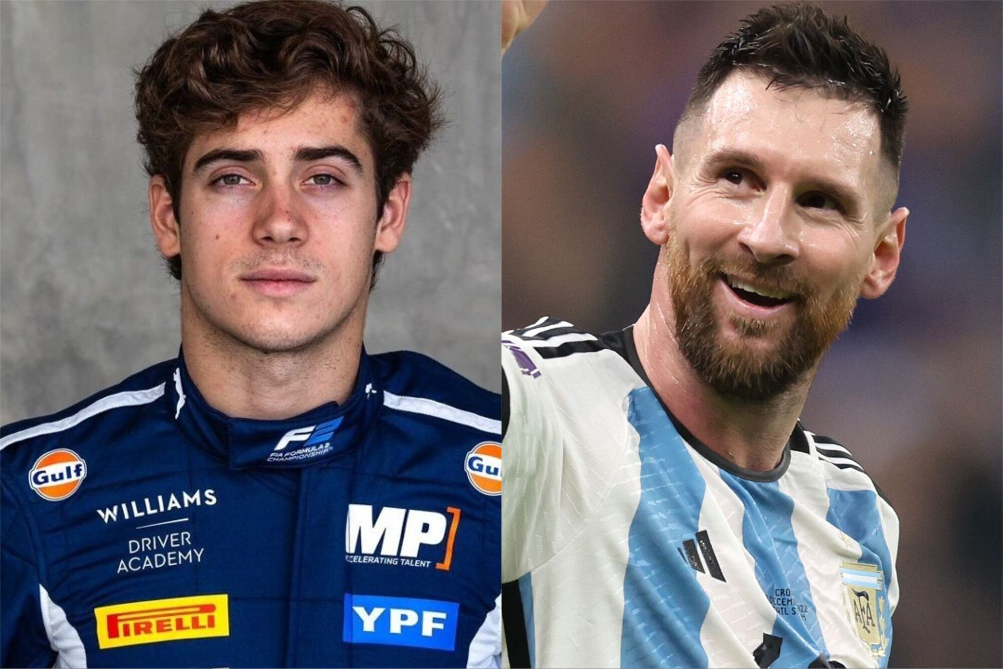 Franco Colapinto eligió a su Top 3 de deportistas argentinos, pero no incluyó a Lionel Messi
