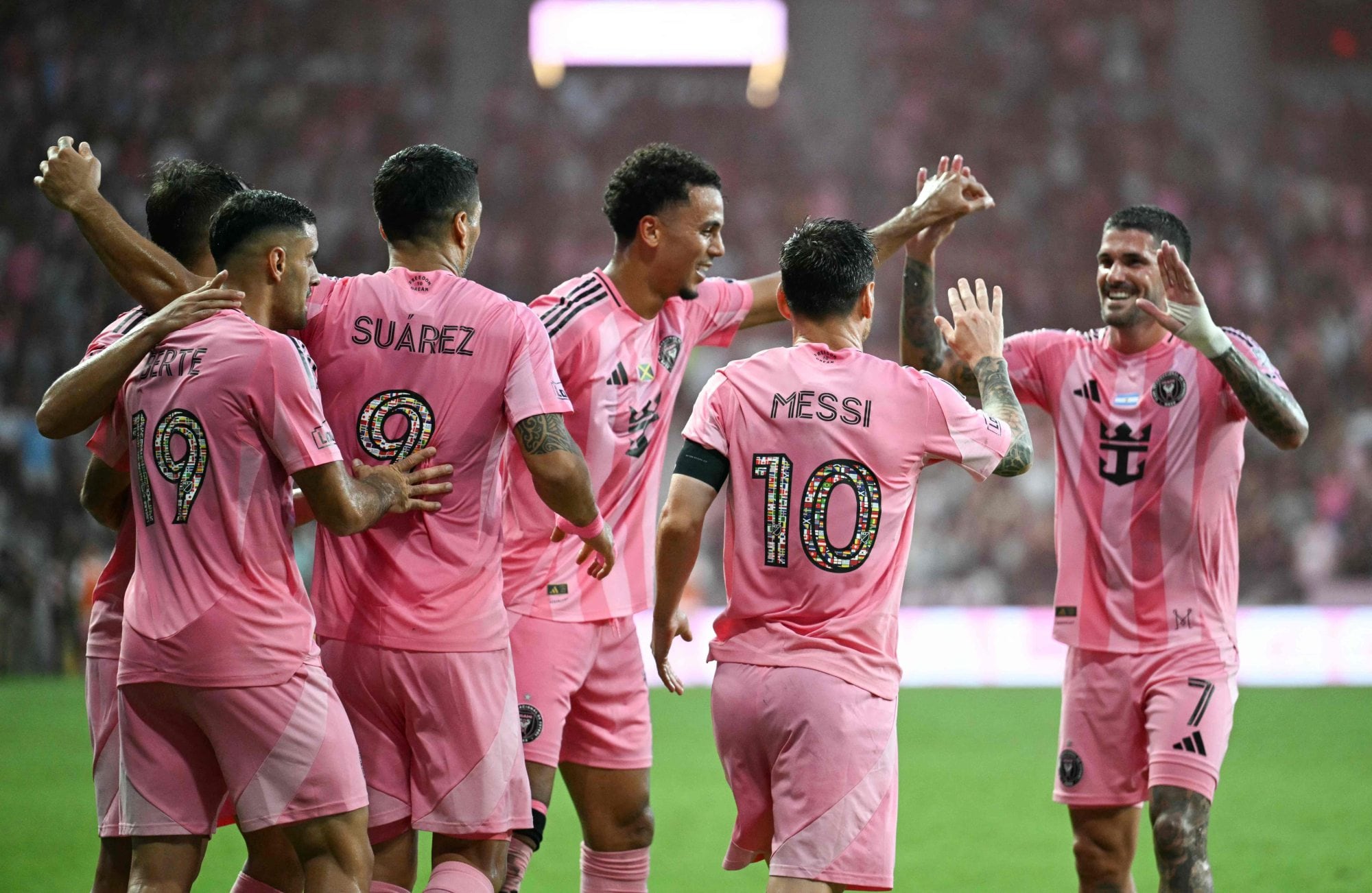 Messi repartió dos asistencias en la victoria 6-4 de Inter Miami sobre Philadelphia Union.