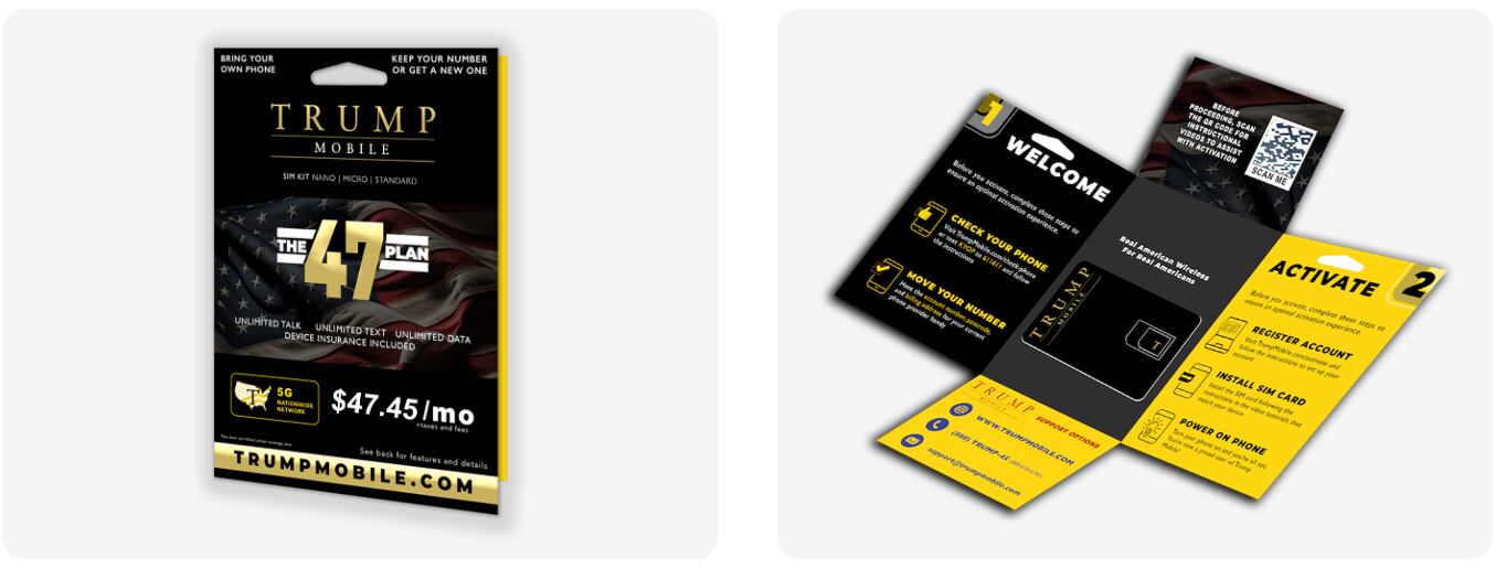 The 47 Plan incluye una eSIM o SIM física y es compatible con otros modelos de celulares