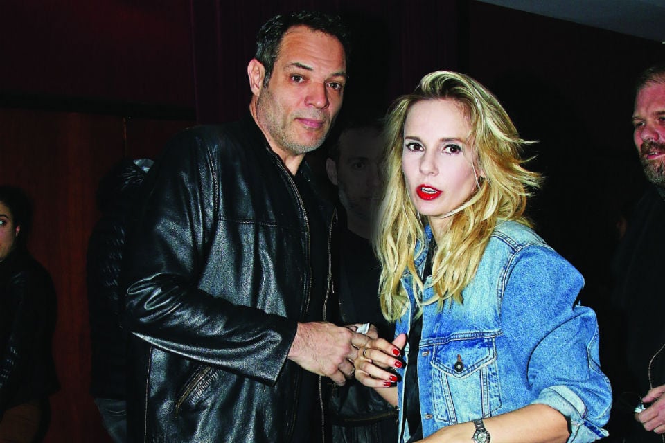 Julieta Cardinali con Luis Cantaluppi, su último novio