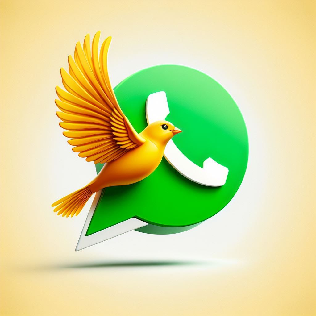 Muchas personas pueden transformar su WhatsApp para que incluya un canario